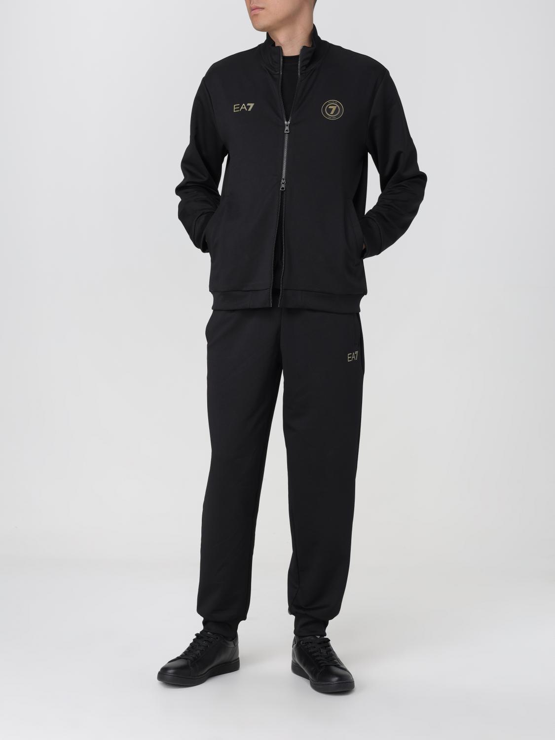 EA7 SWEAT: Sweat men Ea7, Black - Img 2