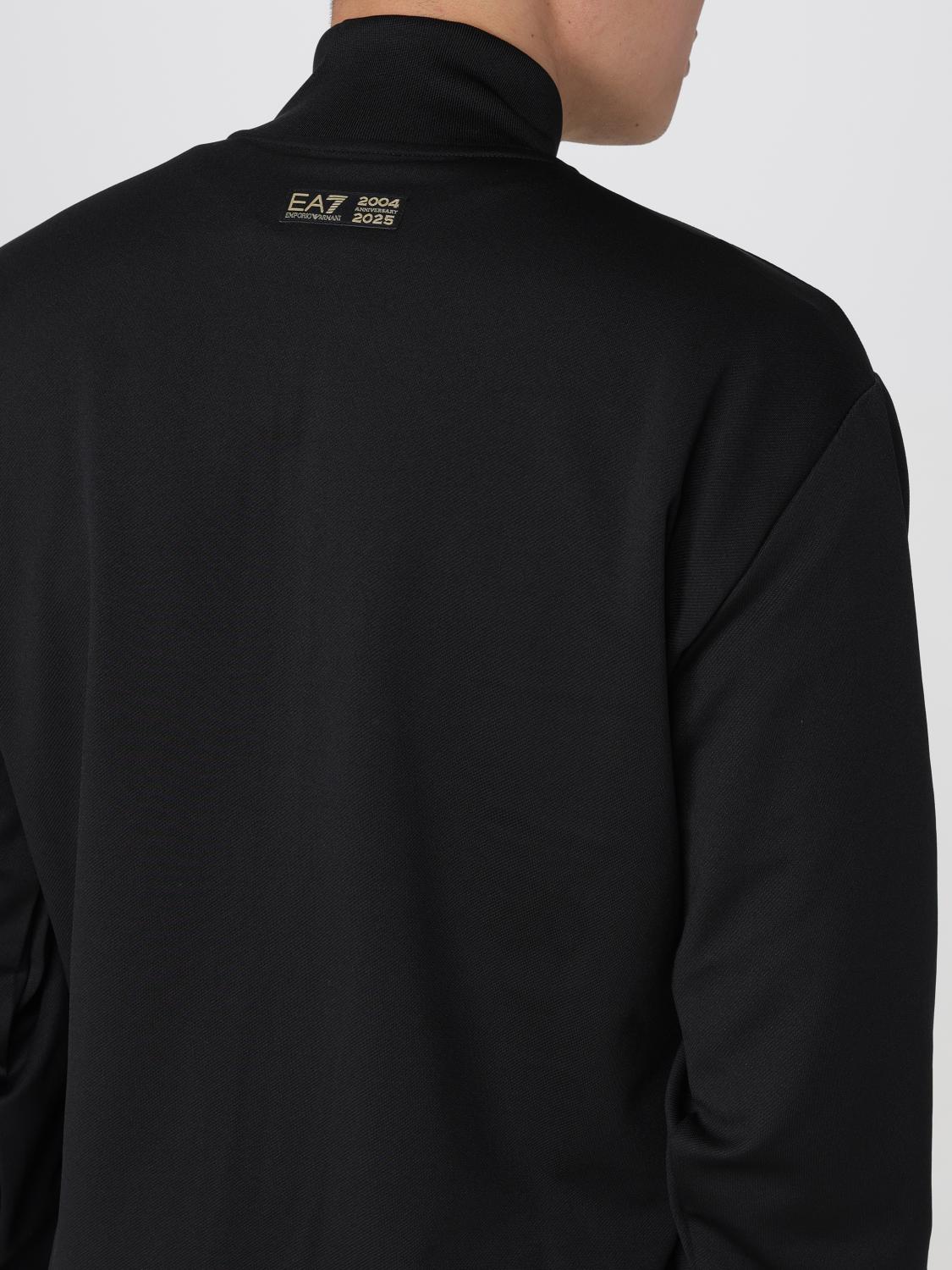 EA7 SWEAT: Sweat men Ea7, Black - Img 5