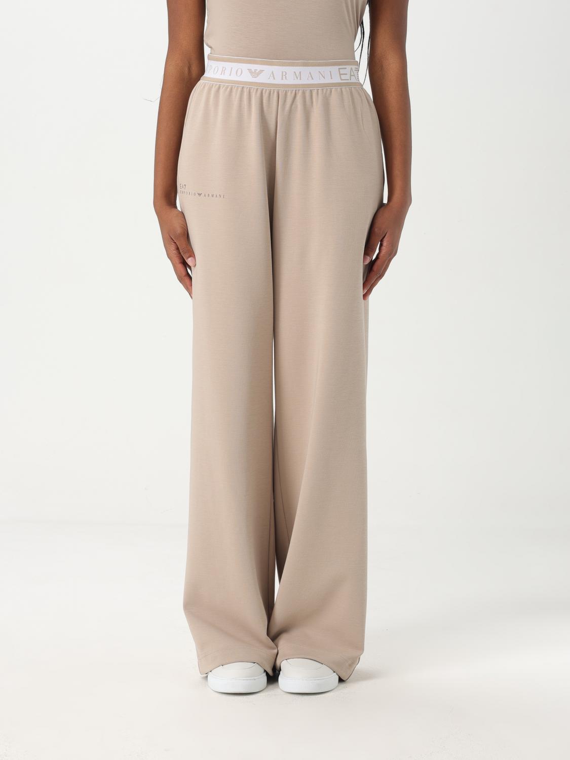 EA7 PANTALONI: Pantalone EA7 in cotone stretch , Grigio - Img 1