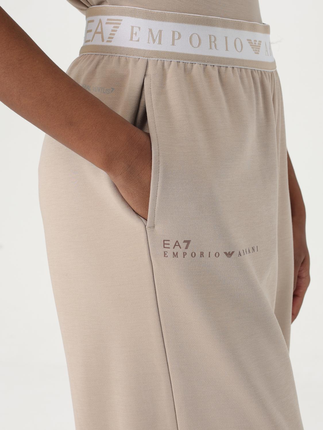 EA7 PANTALONI: Pantalone EA7 in cotone stretch , Grigio - Img 3