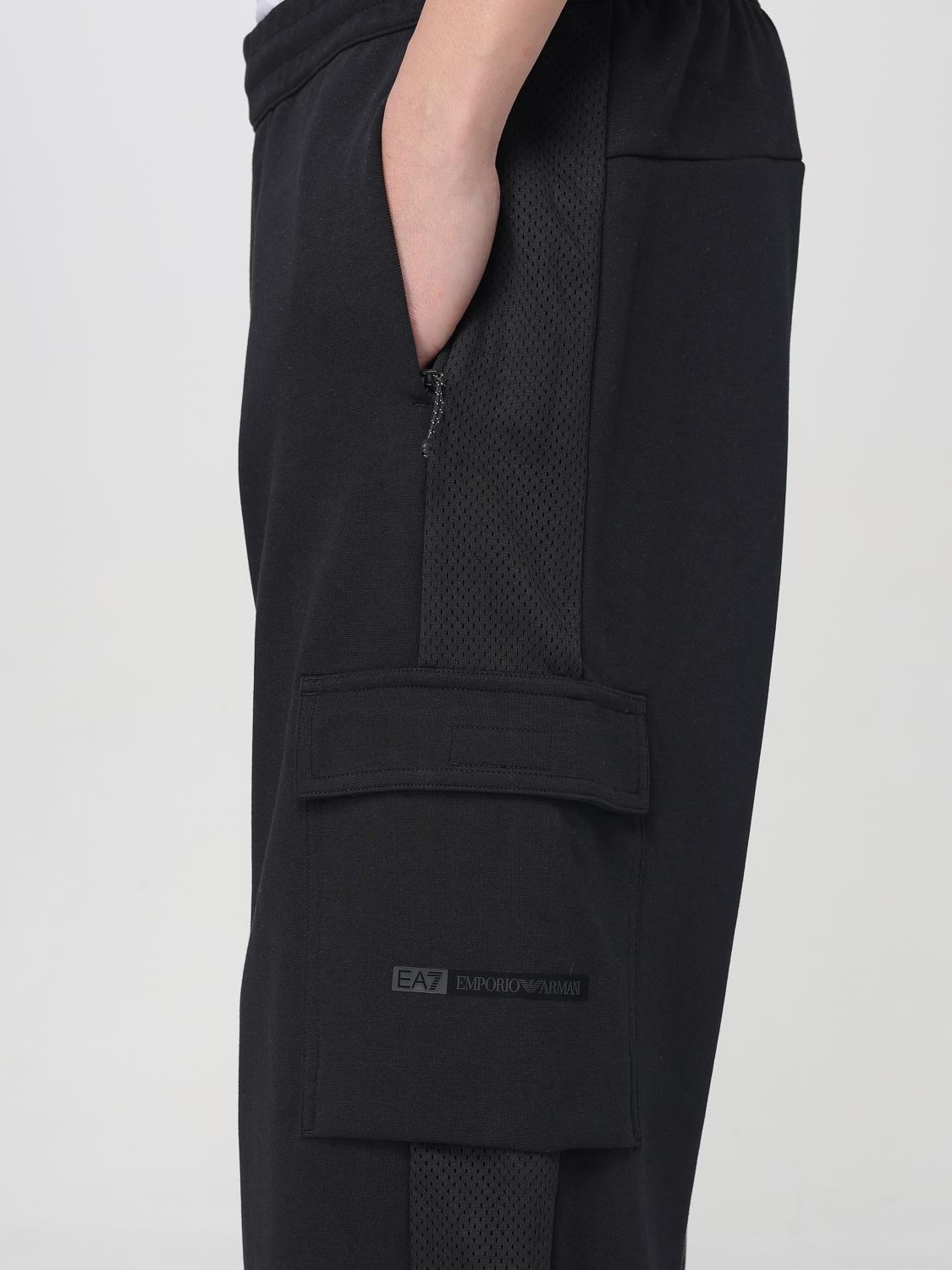 EA7 PANTS: Pants men Ea7, Black - Img 3