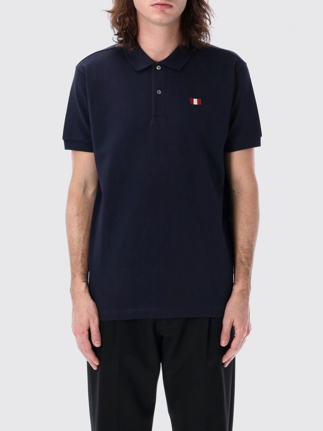 BALLY POLO SHIRT: T-shirt men Bally, Blue - Img 1