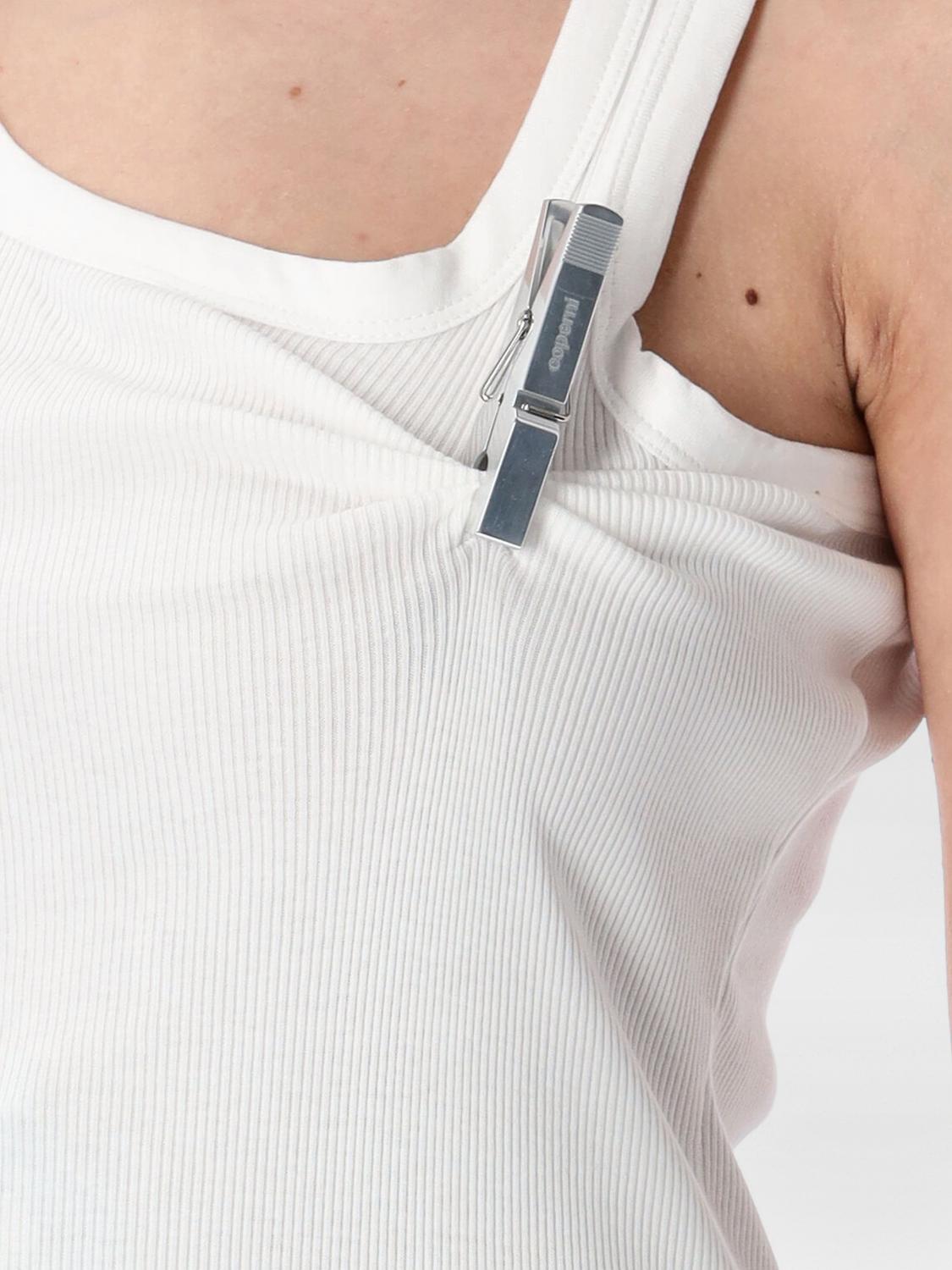 COPERNI TOP: Top femme Coperni, Blanc - Img 3