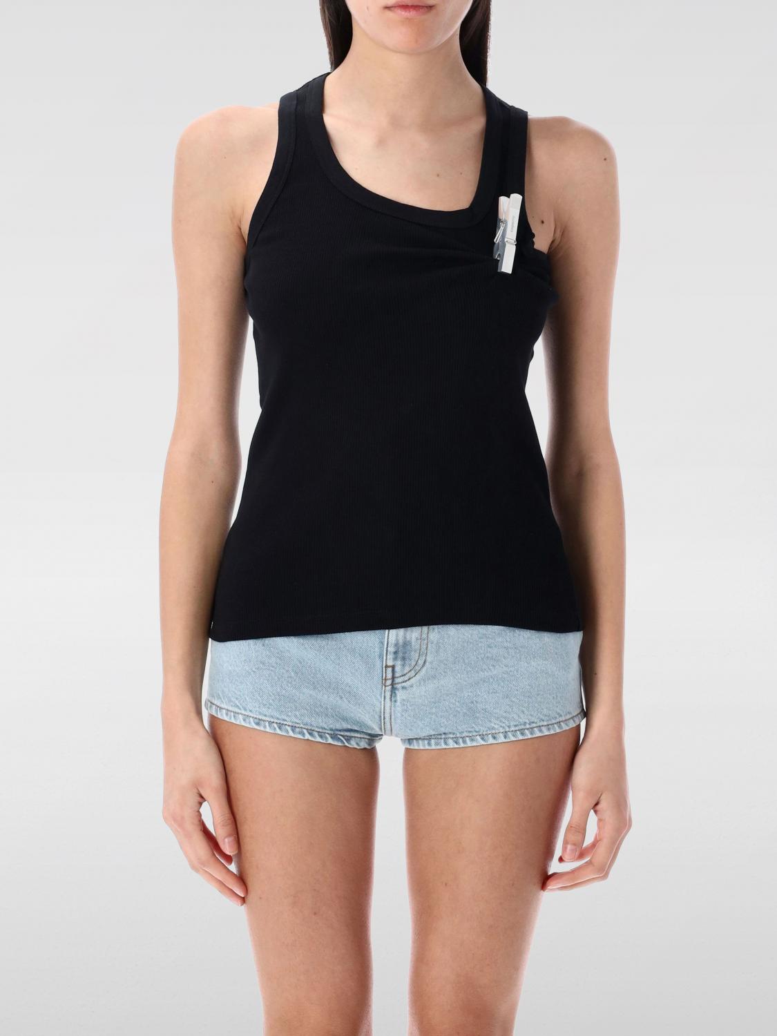 COPERNI TOP: Top woman Coperni, Black - Img 1