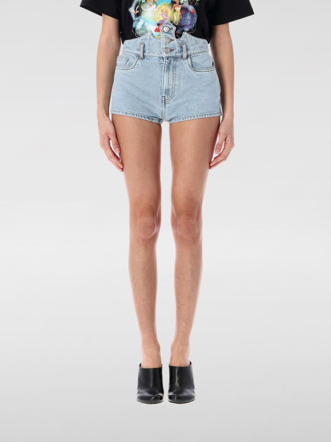 COPERNI SHORTS: Rock damen Coperni, Blau - Img 1