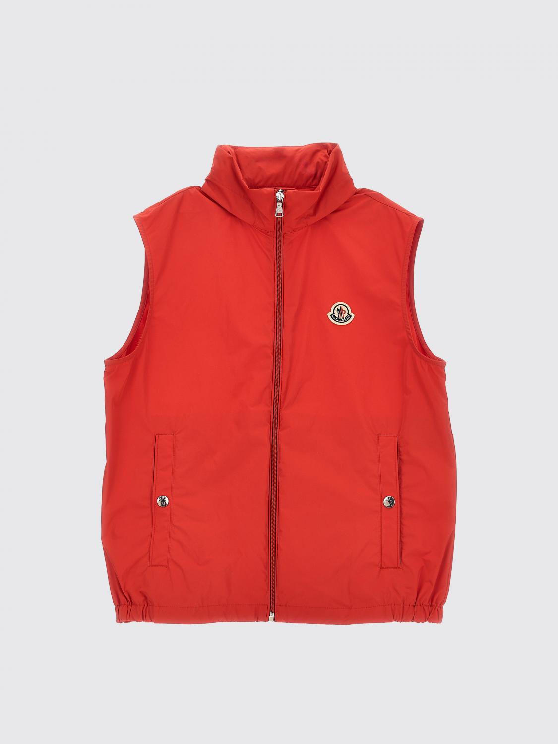MONCLER WESTE: Pullover kinder Moncler, Rot - Img 1