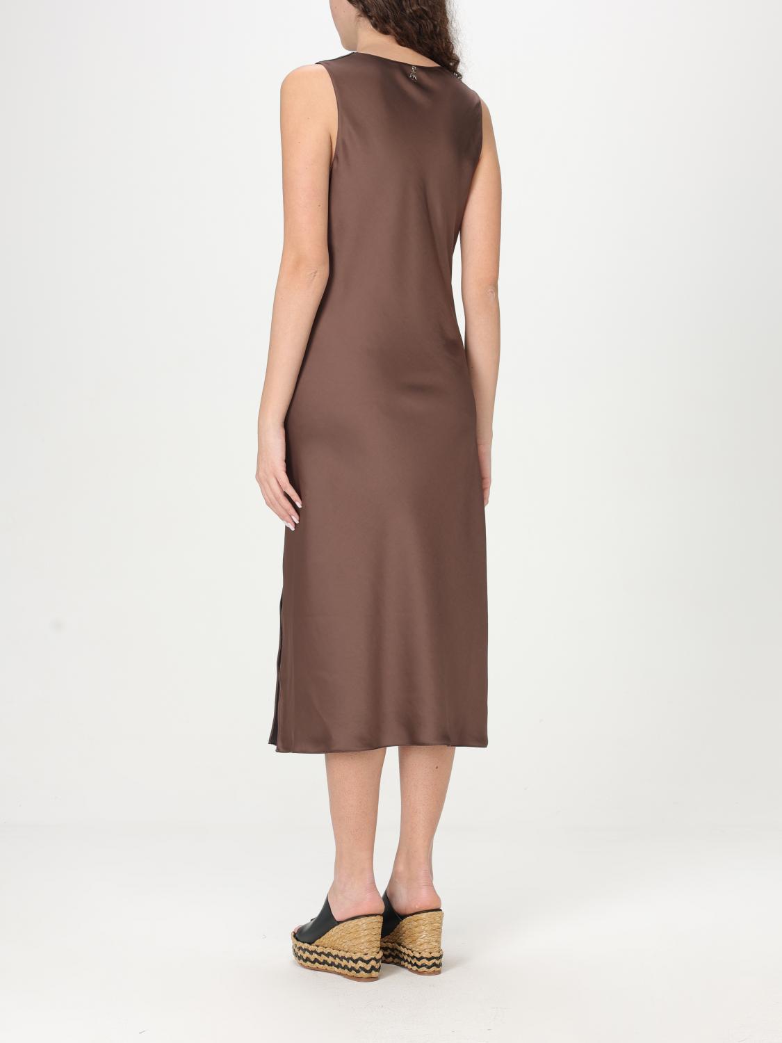 PATRIZIA PEPE VESTIDO: Vestido mujer Patrizia Pepe, Marrón - Img 2