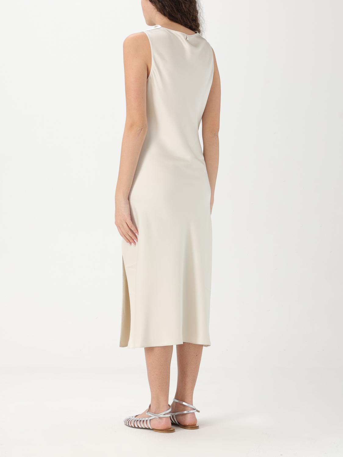 PATRIZIA PEPE KLEID: Kleider damen Patrizia Pepe, Ivory - Img 2