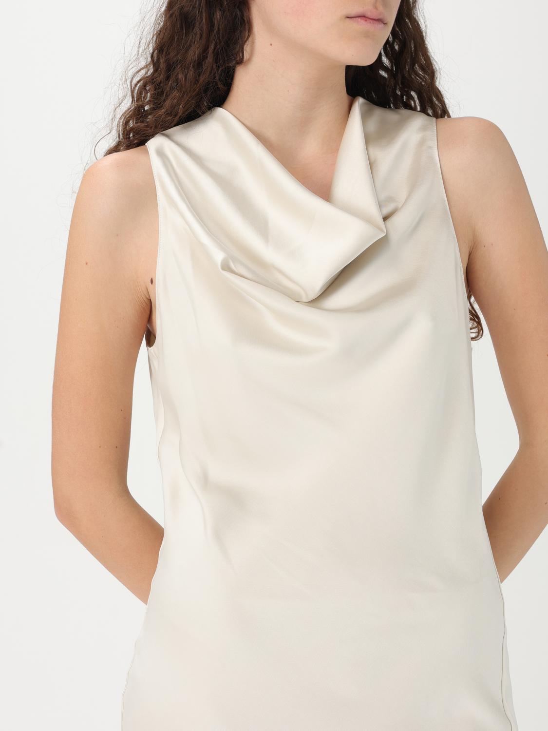PATRIZIA PEPE KLEID: Kleider damen Patrizia Pepe, Ivory - Img 3