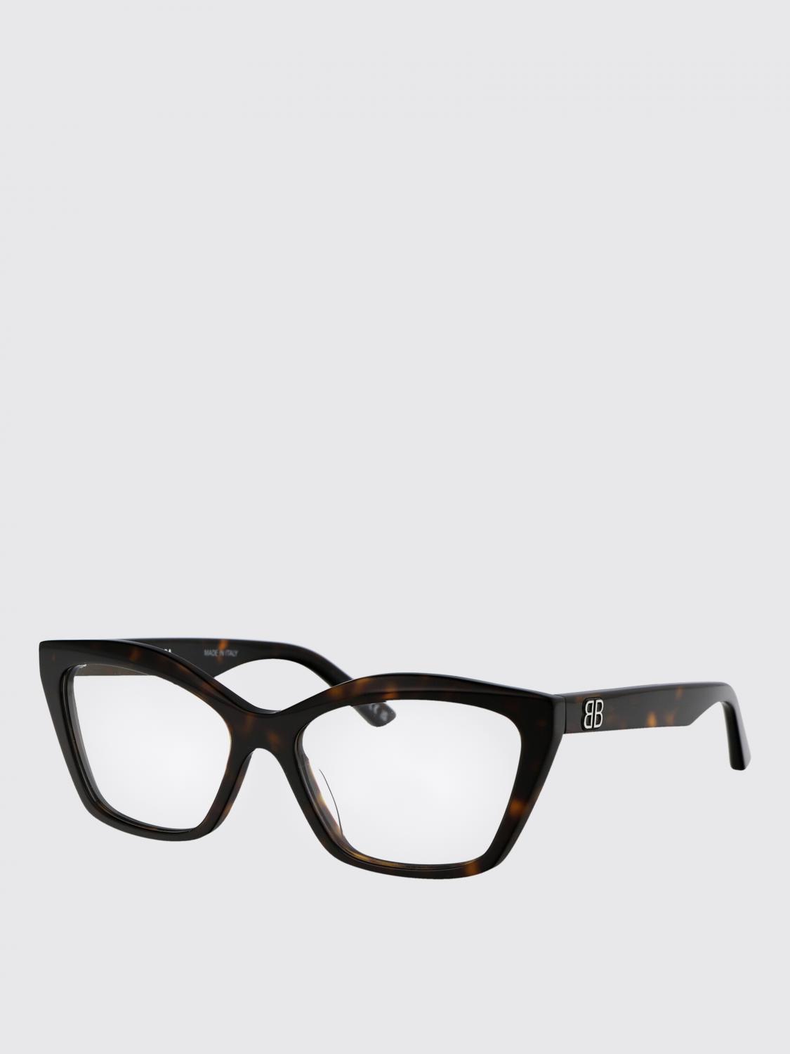 BALENCIAGA OPTICAL FRAMES: Optical frames woman Balenciaga, Brown - Img 1