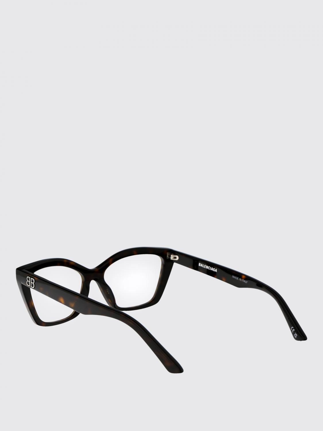 BALENCIAGA OPTICAL FRAMES: Optical frames woman Balenciaga, Brown - Img 3