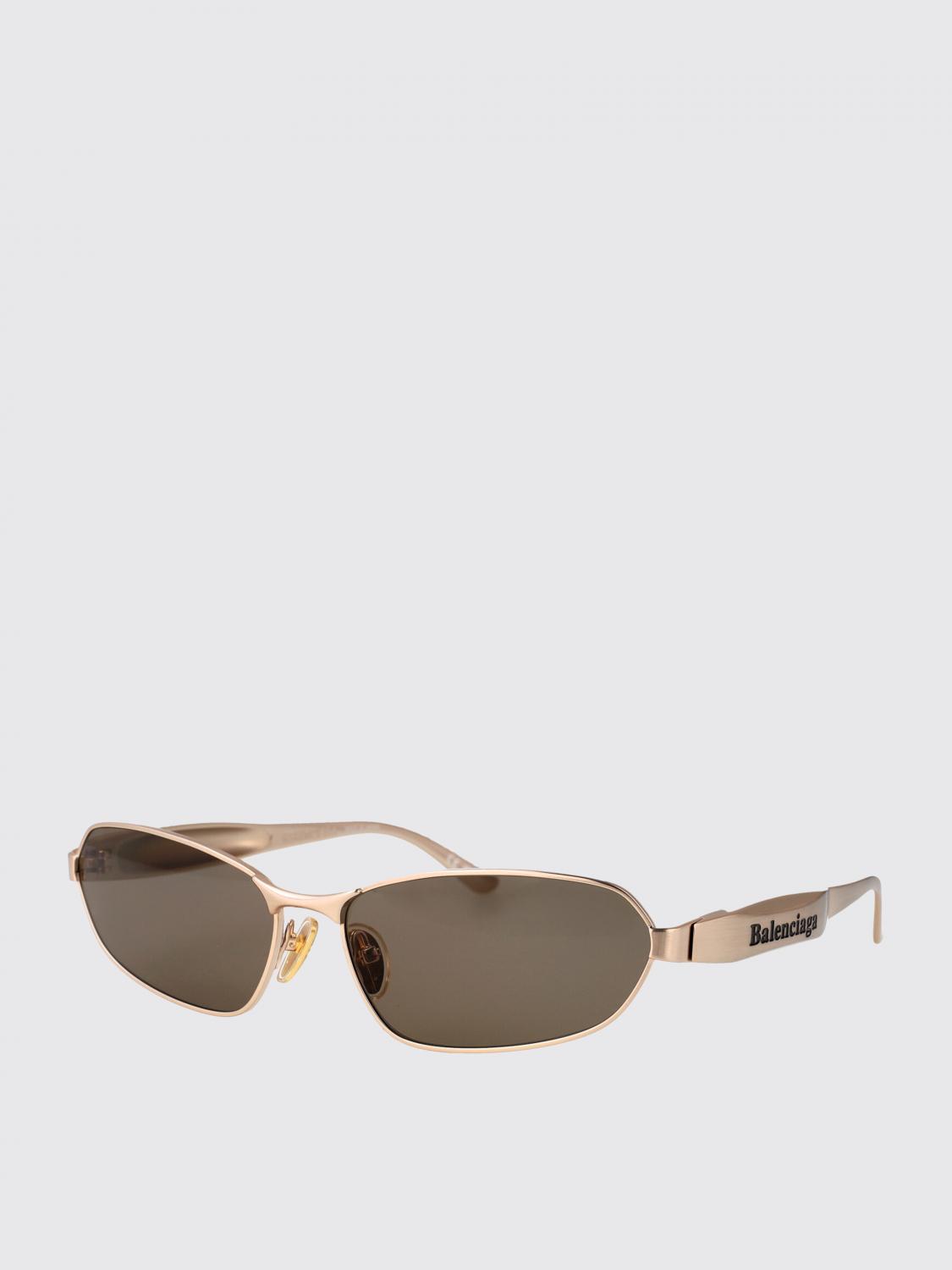 BALENCIAGA GAFAS DE SOL: Gafas de sol Balenciaga de metal, Oro - Img 1