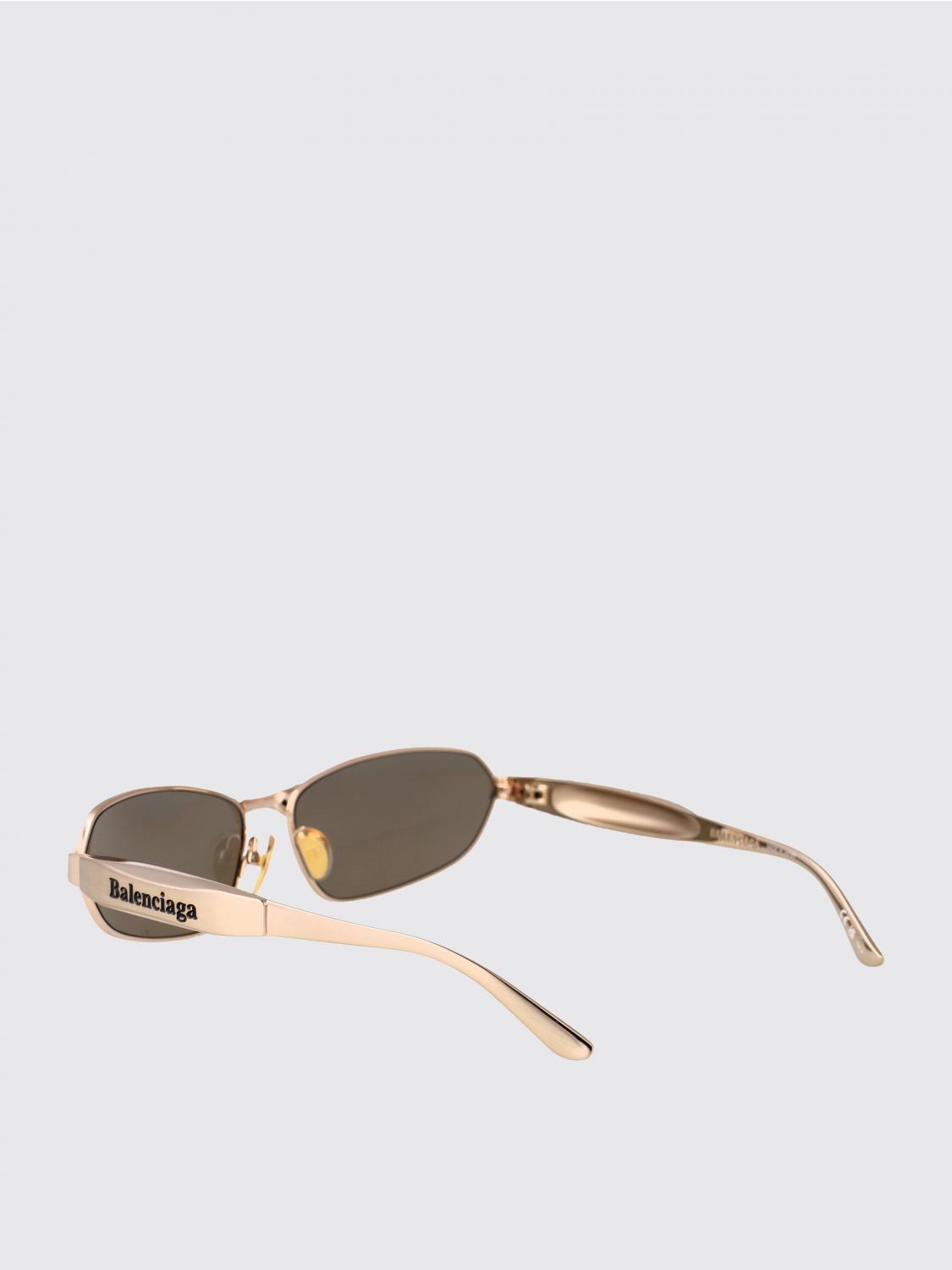 BALENCIAGA GAFAS DE SOL: Gafas de sol Balenciaga de metal, Oro - Img 3
