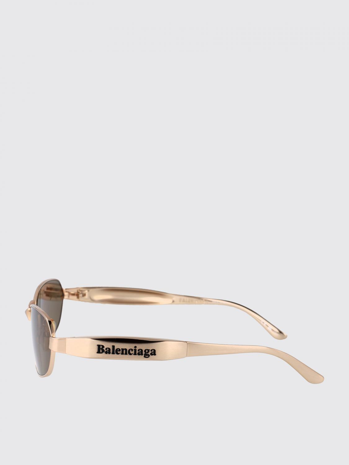 BALENCIAGA GAFAS DE SOL: Gafas de sol Balenciaga de metal, Oro - Img 4