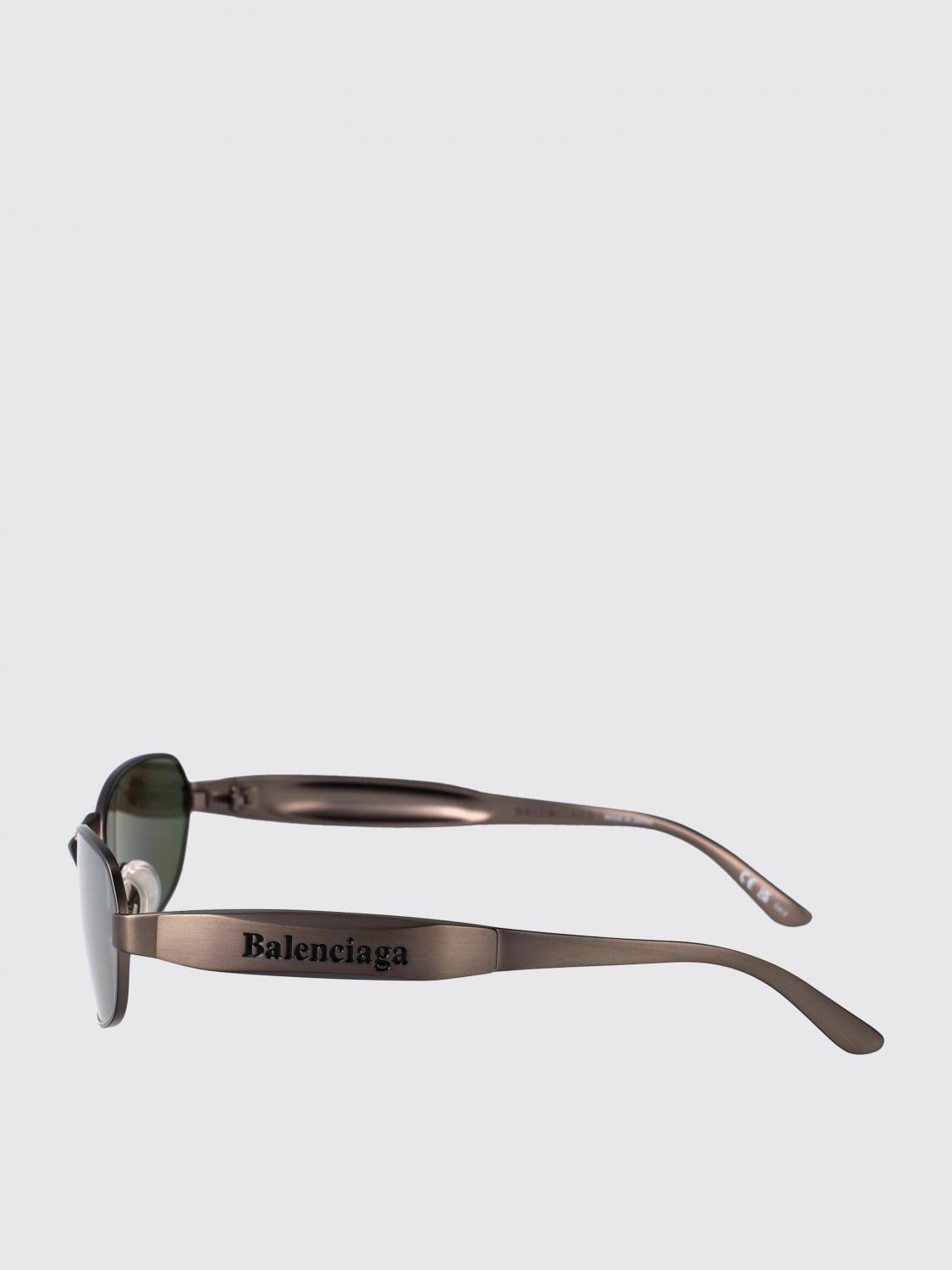 BALENCIAGA GAFAS DE SOL: Gafas de sol Balenciaga de metal, Plata - Img 4