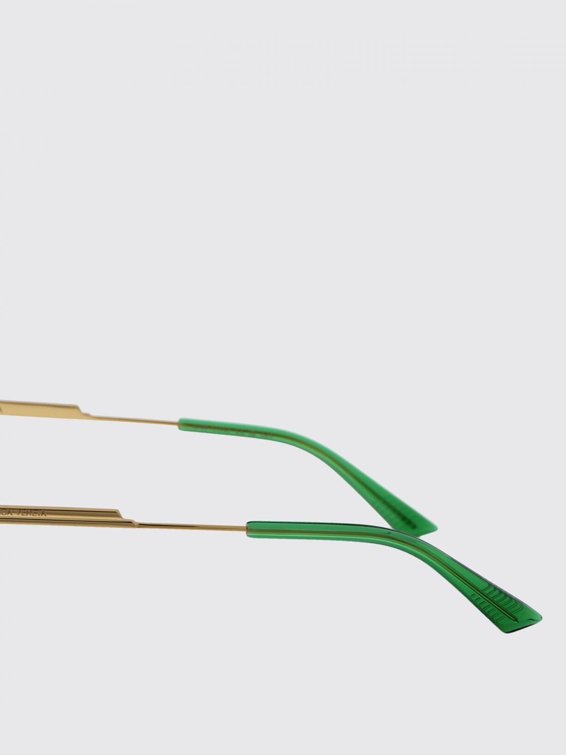 BOTTEGA VENETA SONNENBRILLE: Sonnenbrille aus Acetat Bottega Veneta, Grün - Img 4