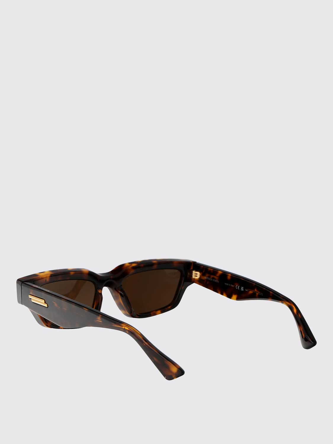 BOTTEGA VENETA OCCHIALI DA SOLE: Occhiali da sole in acetato Bottega Veneta, Fantasia - Img 3