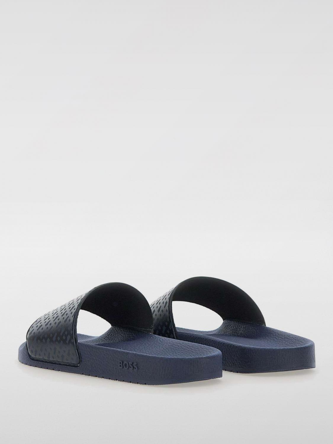 BOSS SANDALS: Sandals men Boss, Blue - Img 3