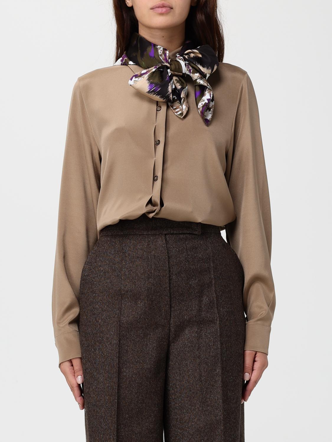 MAX MARA FOULARD: Foulard Max Mara in seta con monogram stampato , Fa01 - Img 2