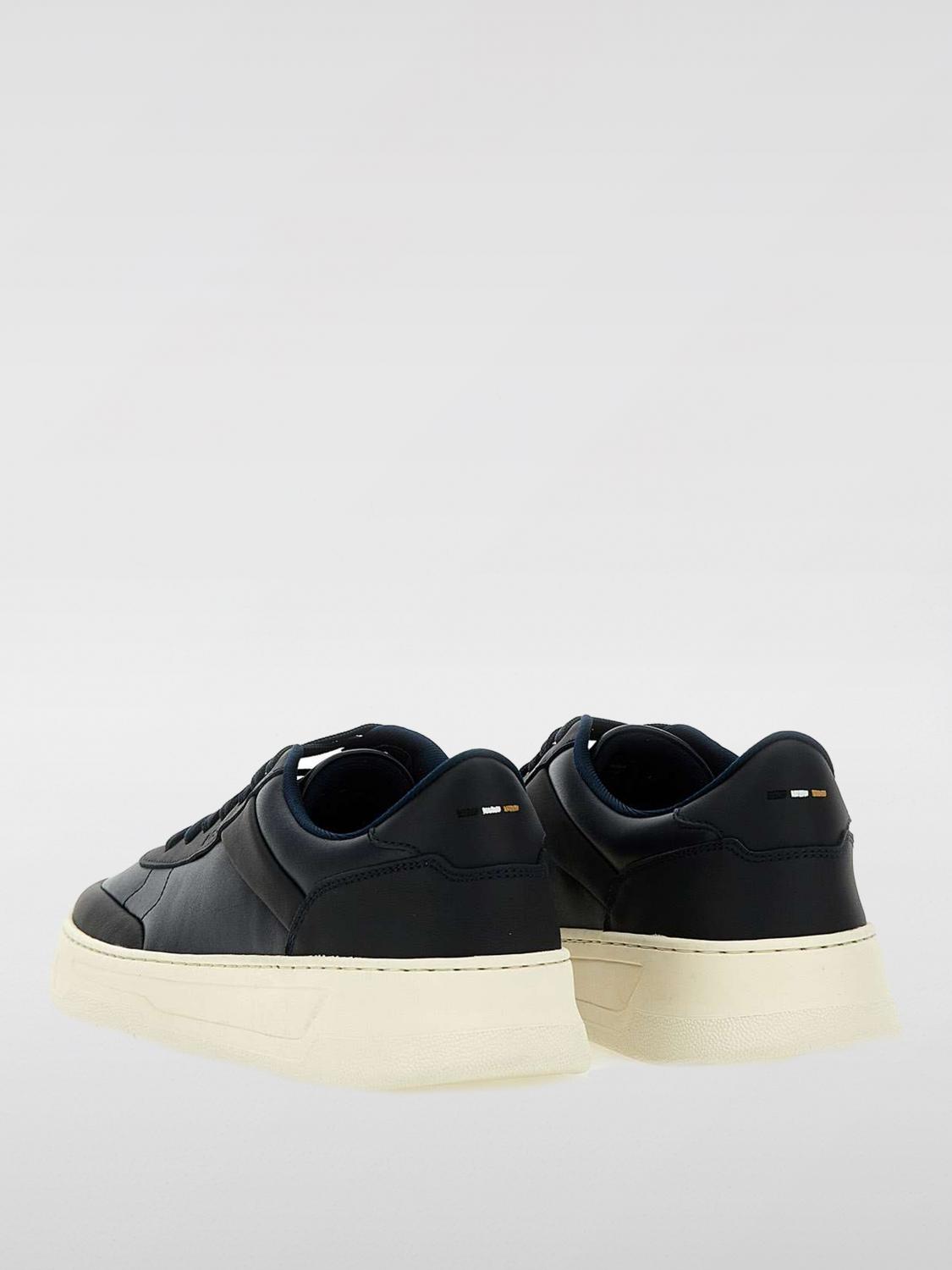 BOSS SNEAKERS: Sneakers Boss in pelle , Blue - Img 3