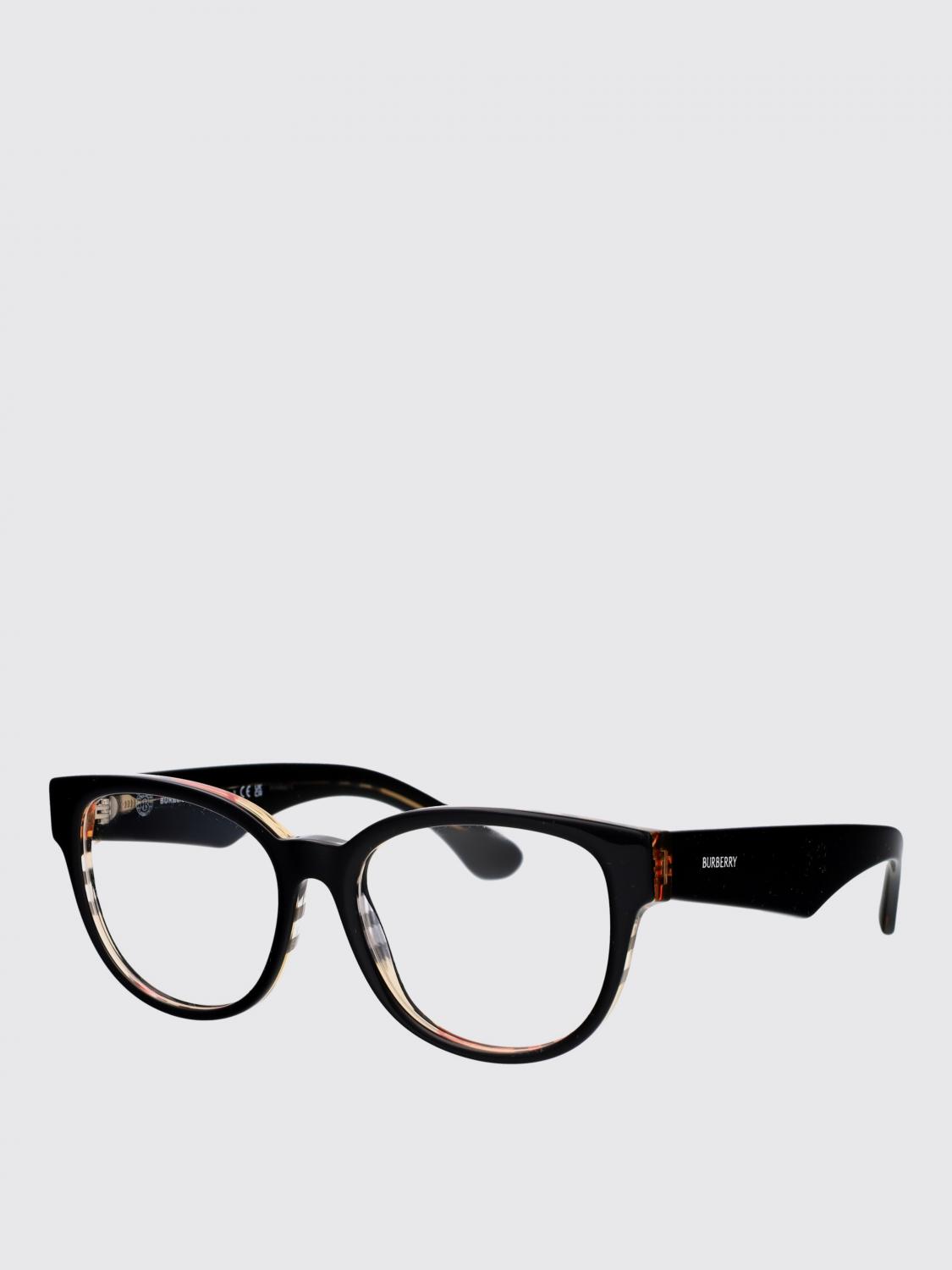 BURBERRY OPTICAL FRAMES: 0BE2410 Acetate Eyeglasses Burberry, Black - Img 1