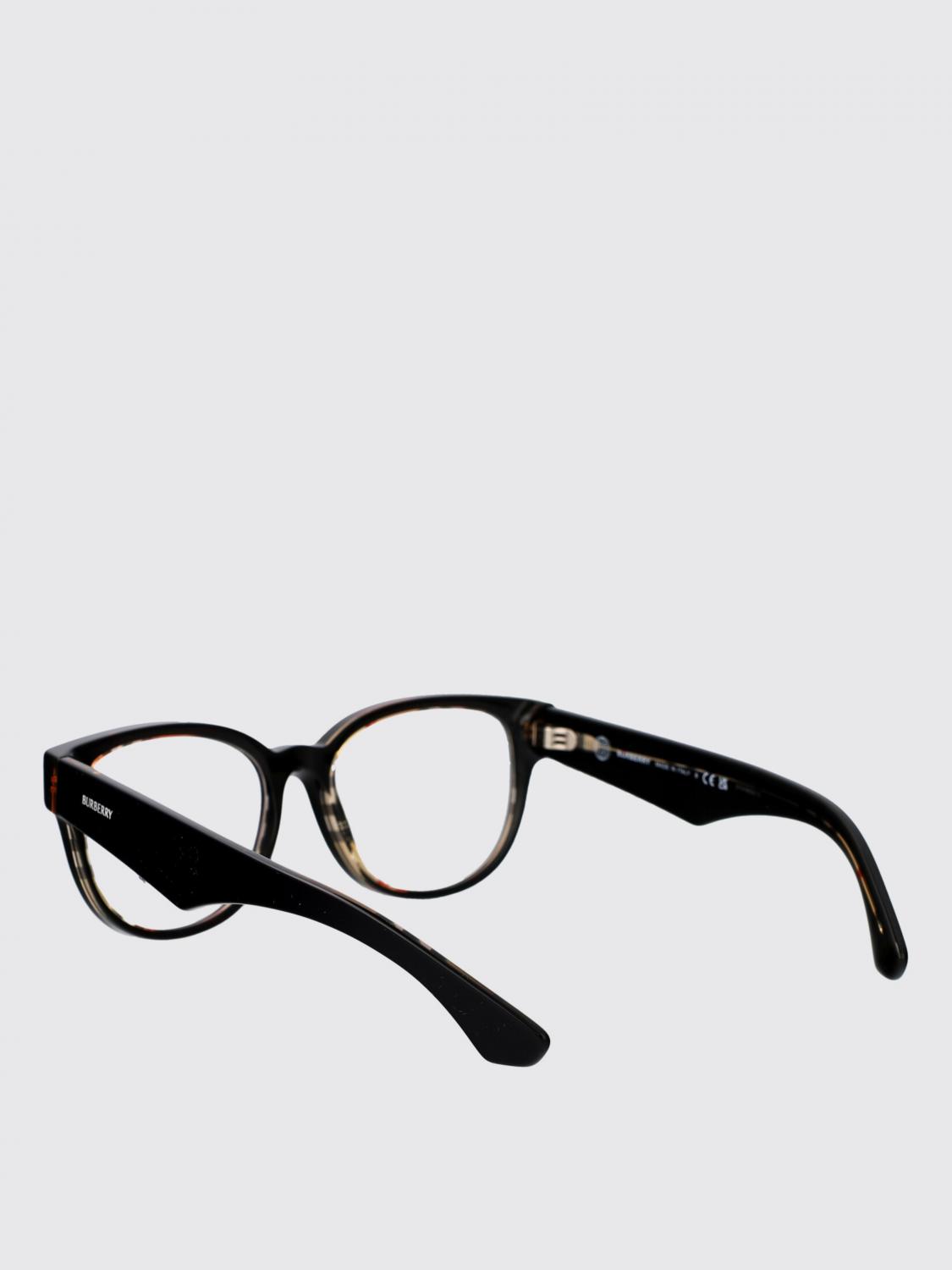 BURBERRY OPTICAL FRAMES: 0BE2410 Acetate Eyeglasses Burberry, Black - Img 3