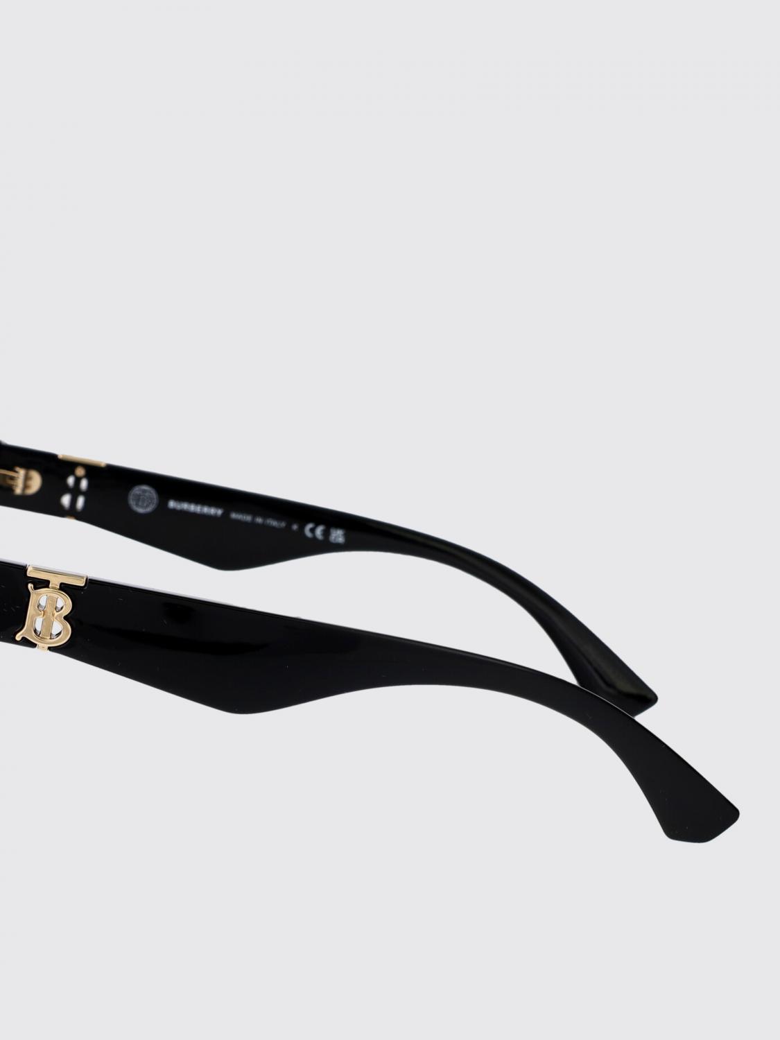 BURBERRY SUNGLASSES: Sunglasses woman Burberry, Black - Img 4