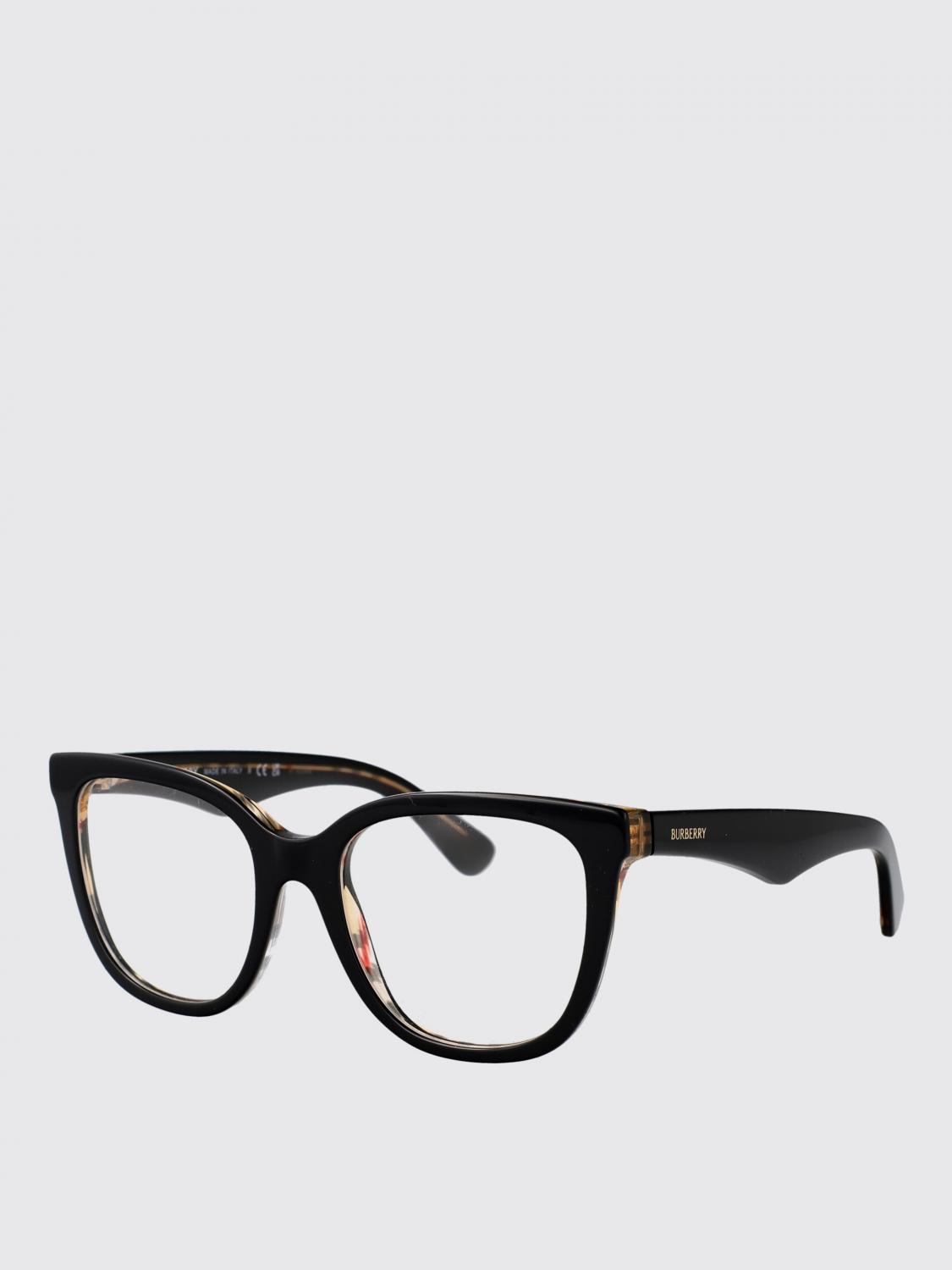 BURBERRY OPTICAL FRAMES: Optical frames woman Burberry, Black - Img 1