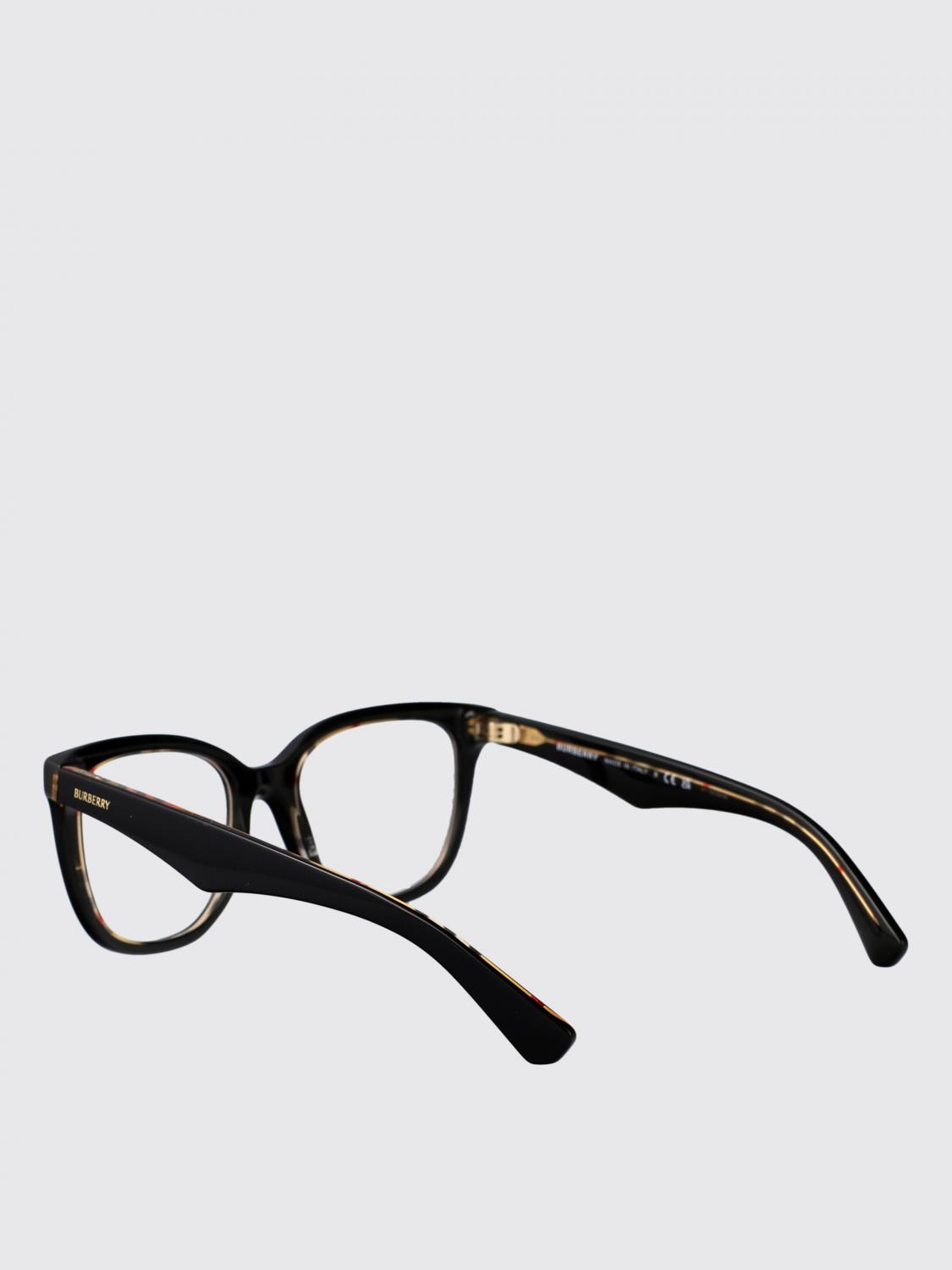 BURBERRY OPTICAL FRAMES: Optical frames woman Burberry, Black - Img 3