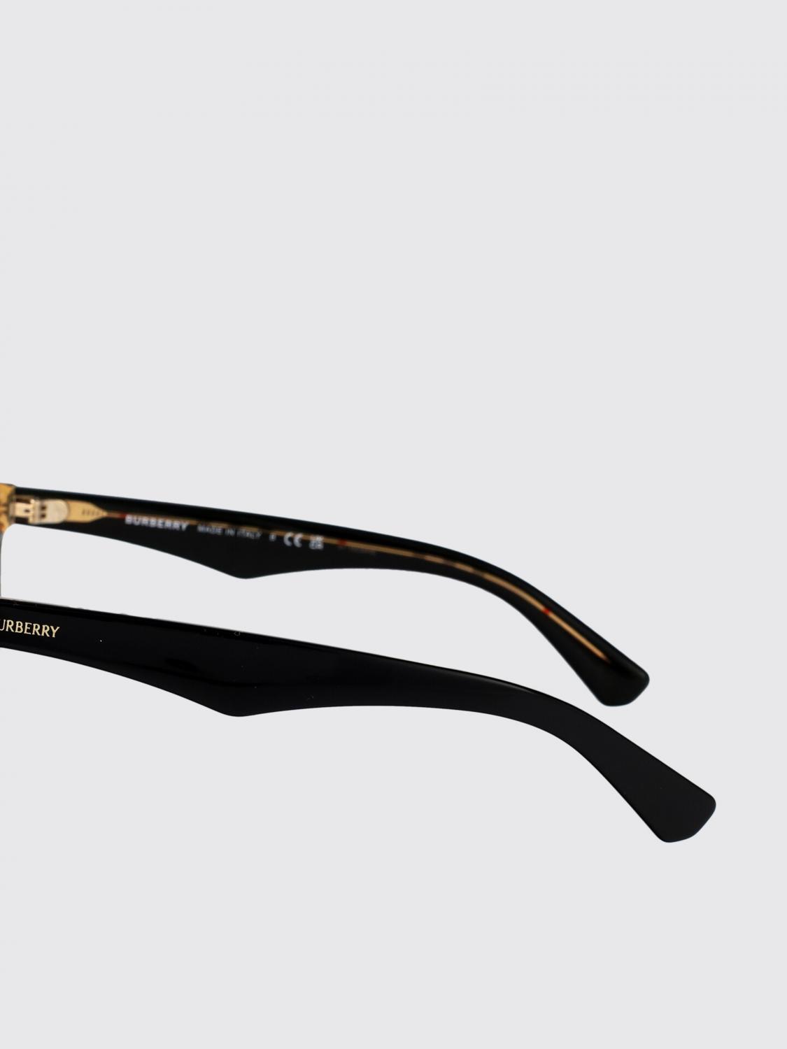 BURBERRY OPTICAL FRAMES: Optical frames woman Burberry, Black - Img 4