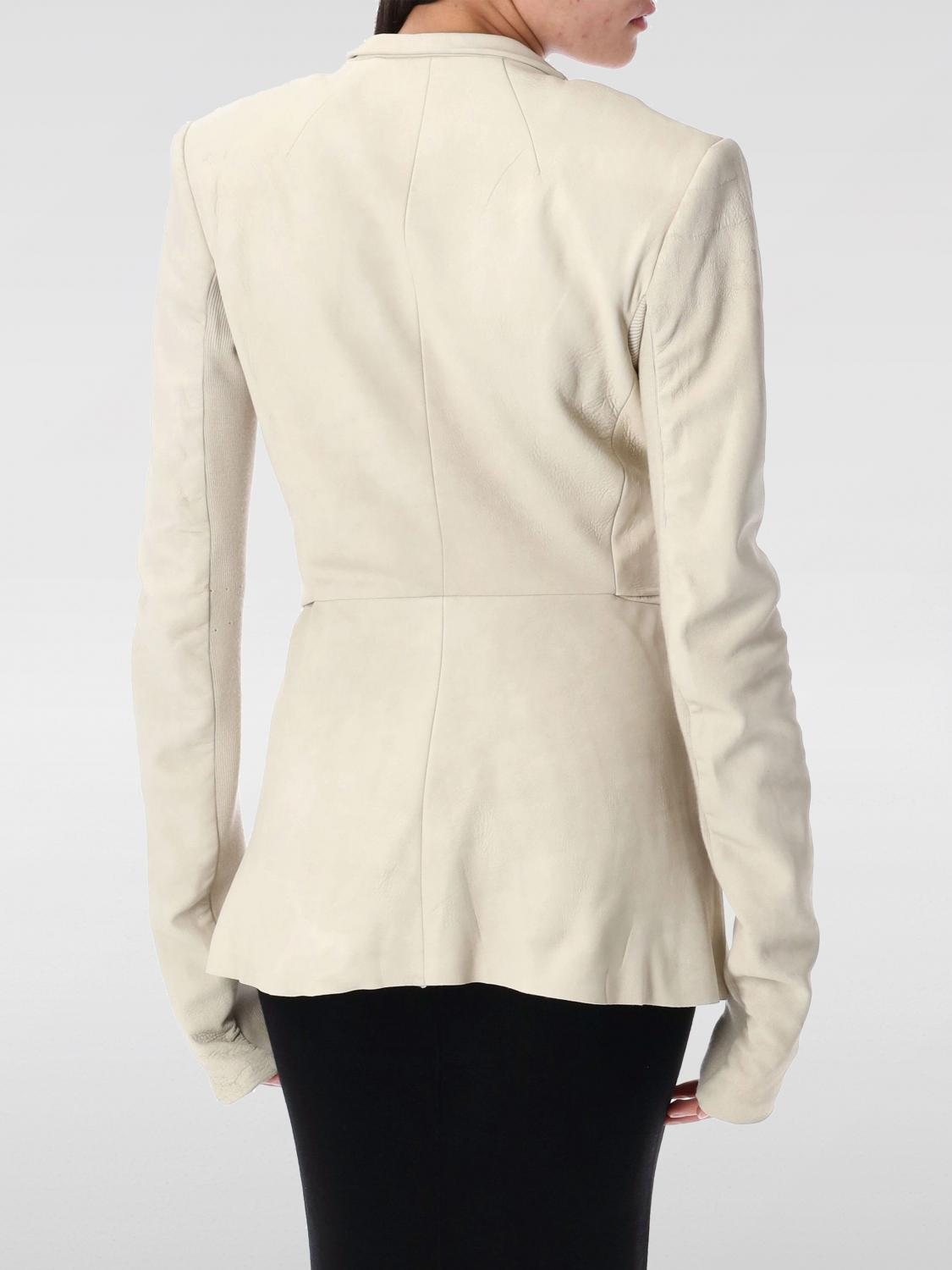 RICK OWENS CHAQUETA: Abrigo mujer Rick Owens, Beige - Img 2