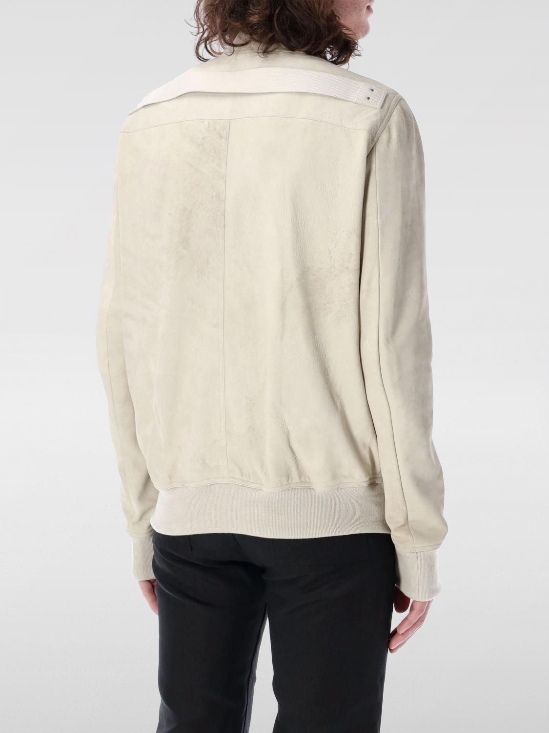 RICK OWENS 재킷: 재킷 남성 Rick Owens, 베이지 - Img 2