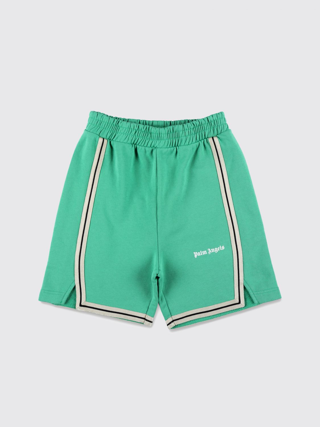 PALM ANGELS SHORTS: Shorts kids Palm Angels, Green - Img 1