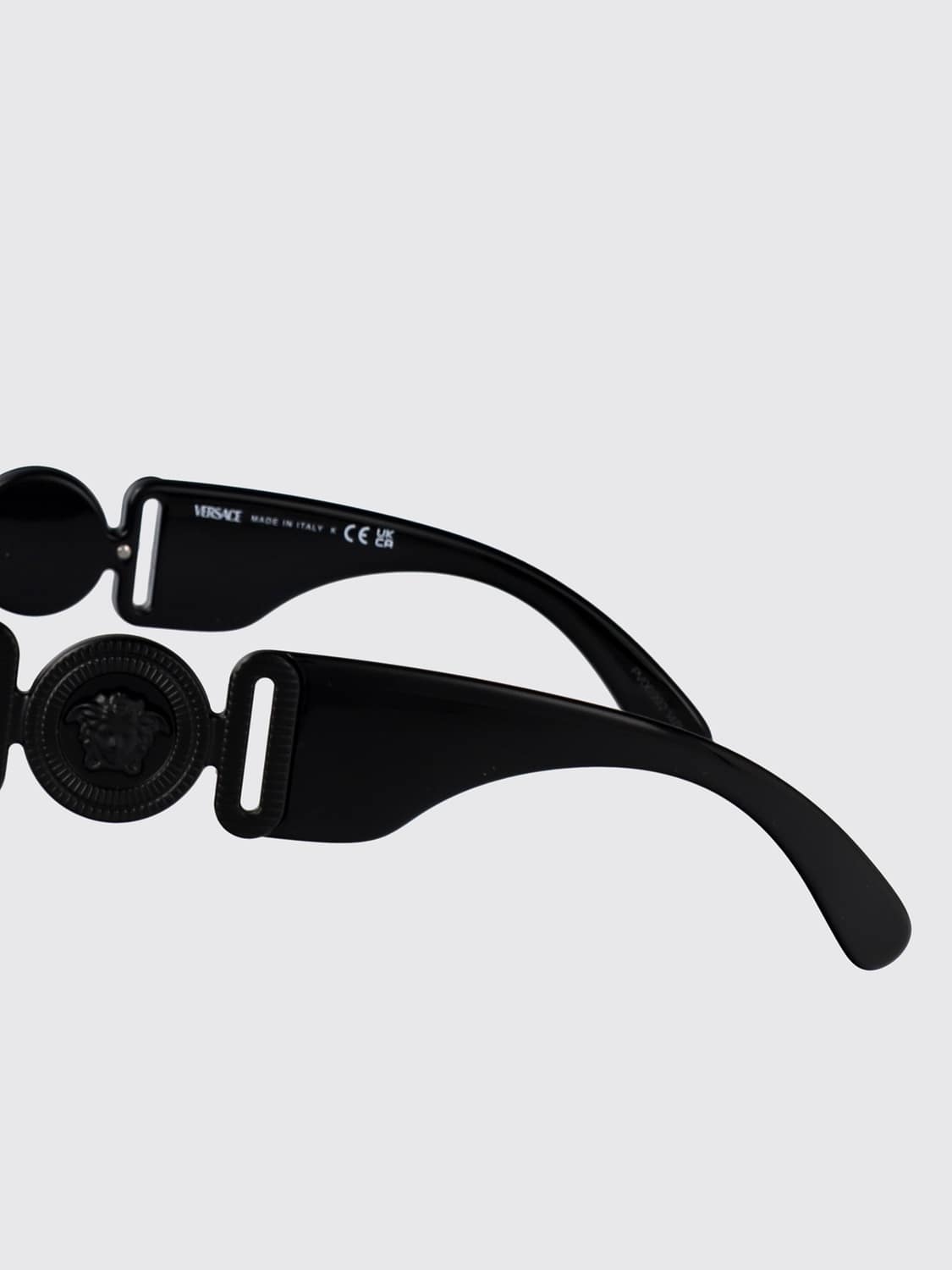 VERSACE SONNENBRILLE: Sonnenbrillen herren Versace, Schwarz - Img 3