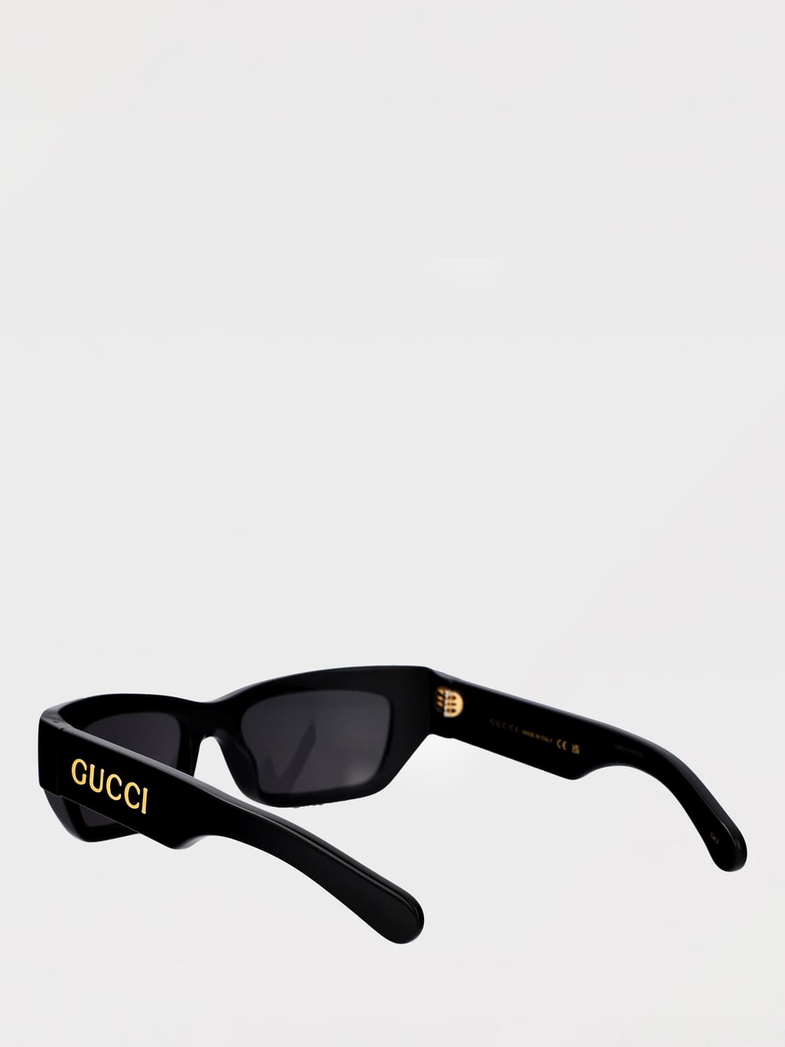 GUCCI LUNETTES DE SOLEIL: Lunettes de soleil homme Gucci, Noir - Img 3