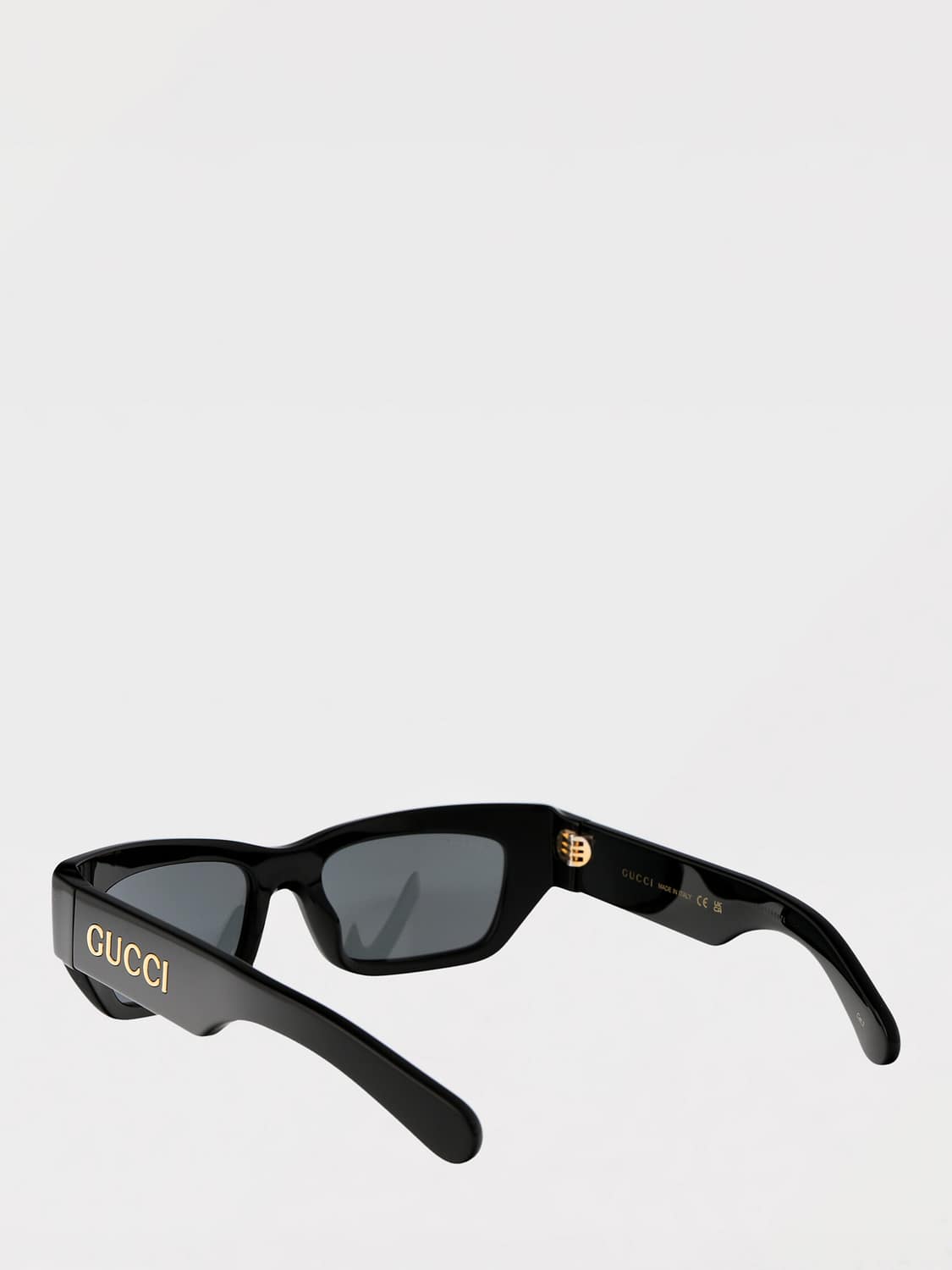 GUCCI 太阳镜: 太阳镜 男士 Gucci, 黑色 1 - Img 3