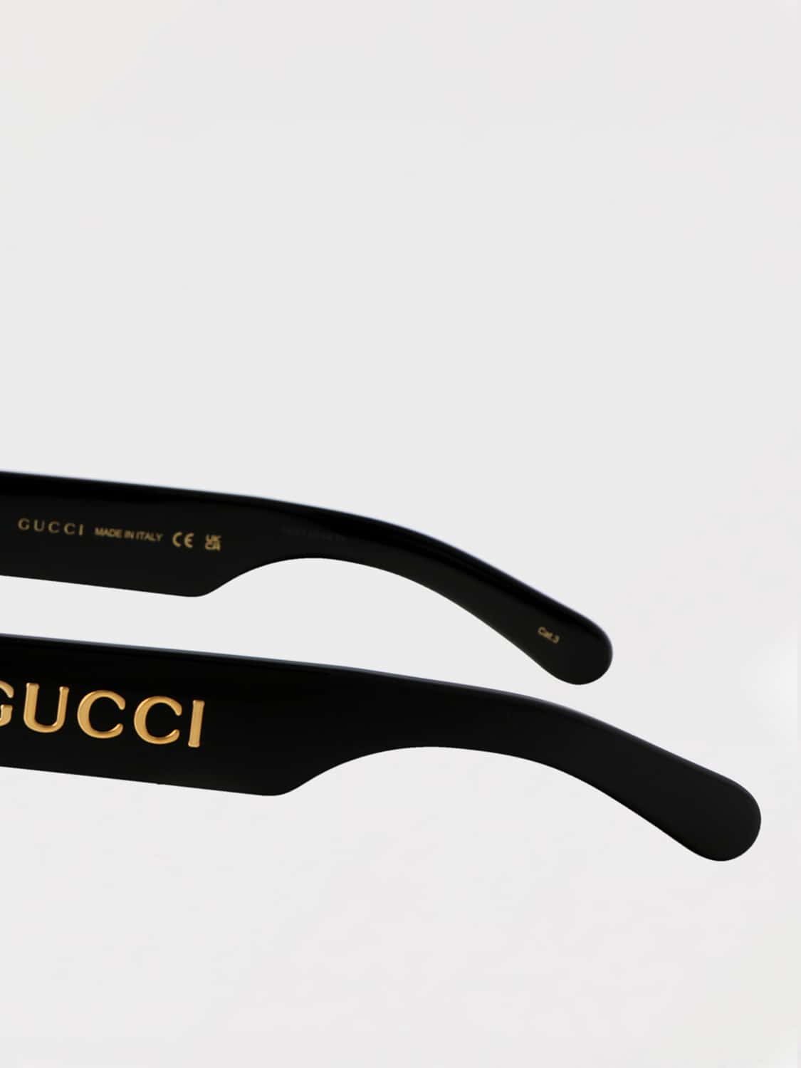 GUCCI 太阳镜: 太阳镜 男士 Gucci, 黑色 1 - Img 4