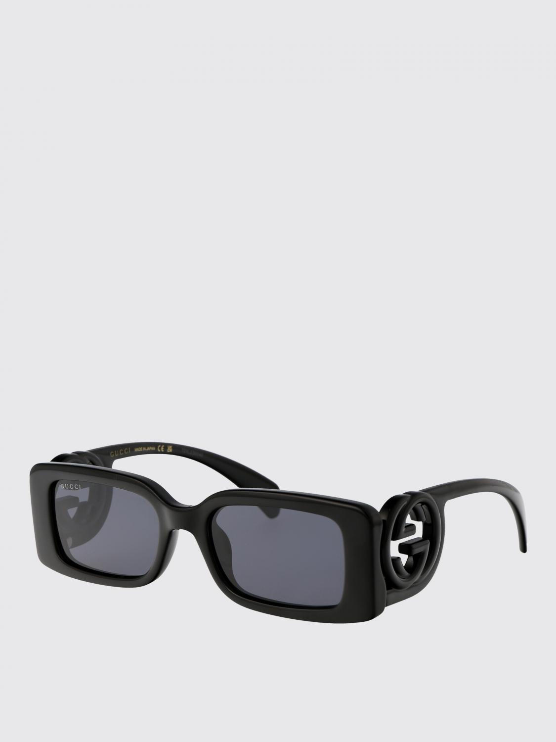 GUCCI OCCHIALI DA SOLE: Occhiali da sole GG1325S Gucci in acetato , Nero - Img 1