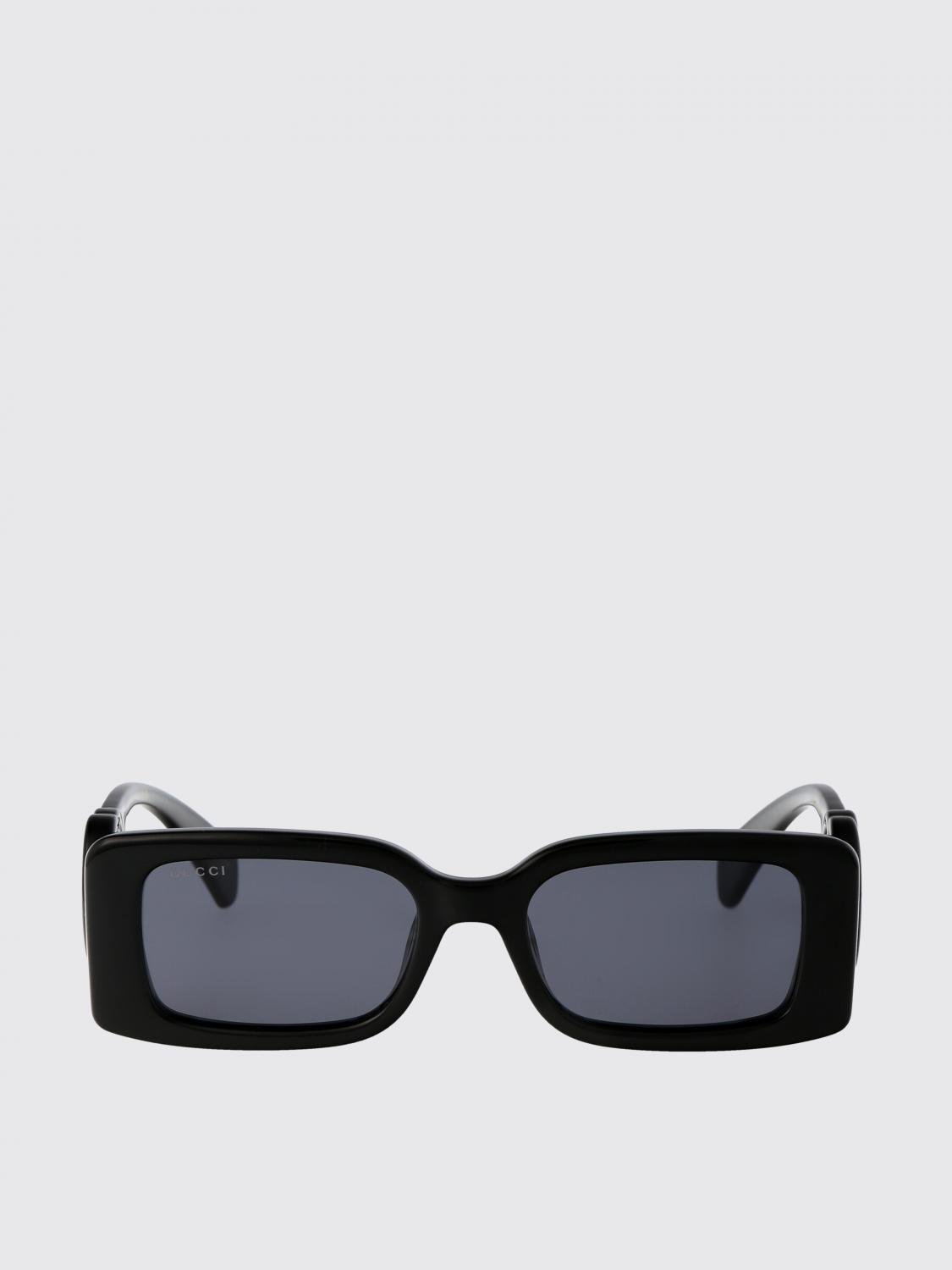 GUCCI OCCHIALI DA SOLE: Occhiali da sole GG1325S Gucci in acetato , Nero - Img 2