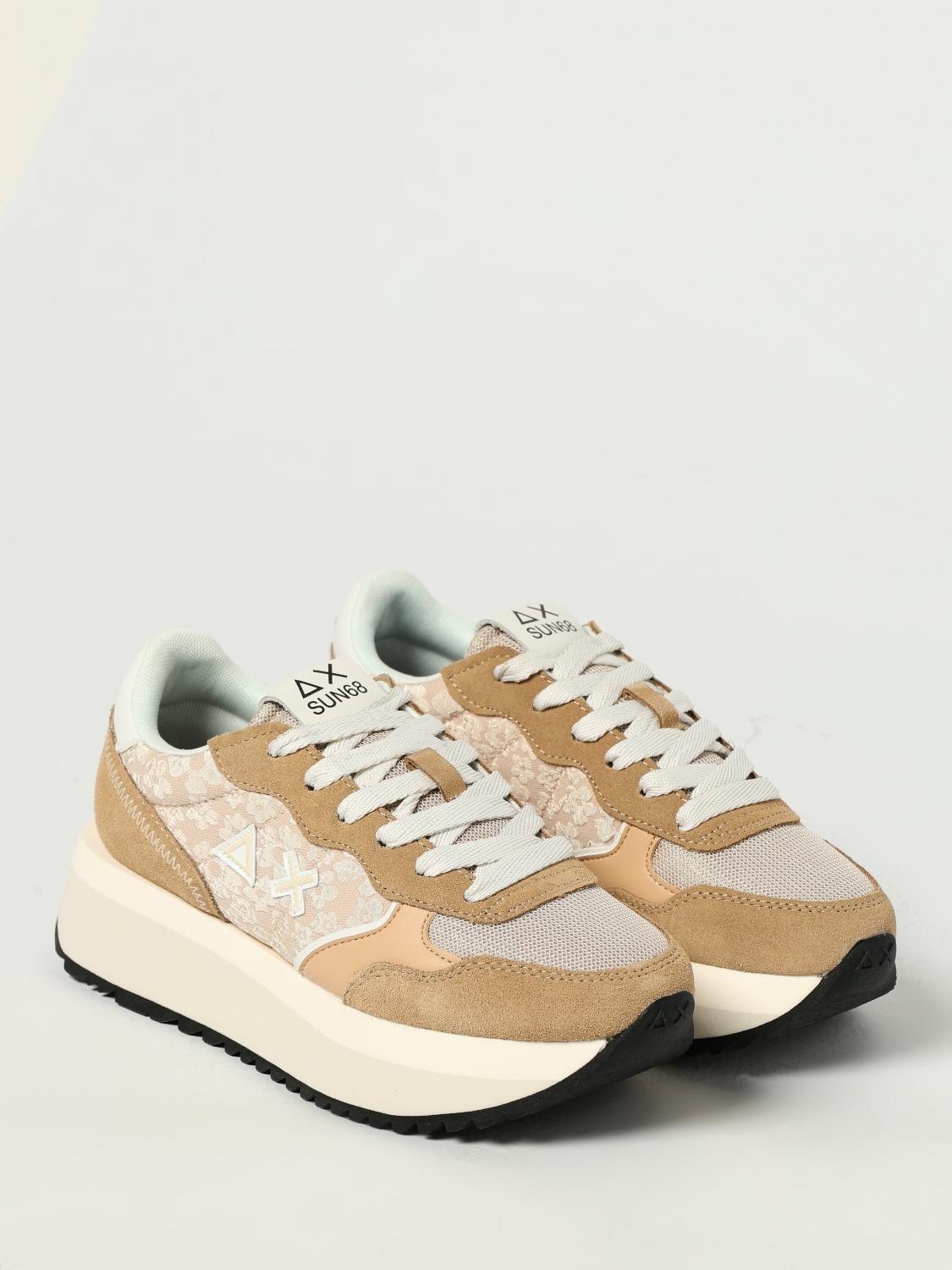 SUN68 SNEAKERS: Sneakers herren SUN68, Beige - Img 2