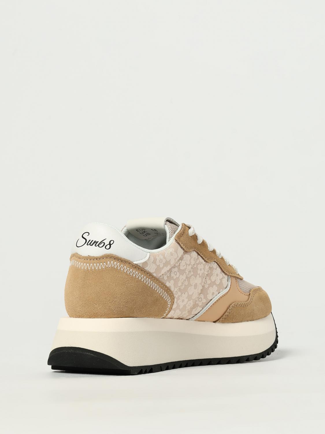 SUN68 SNEAKERS: Sneakers herren SUN68, Beige - Img 3