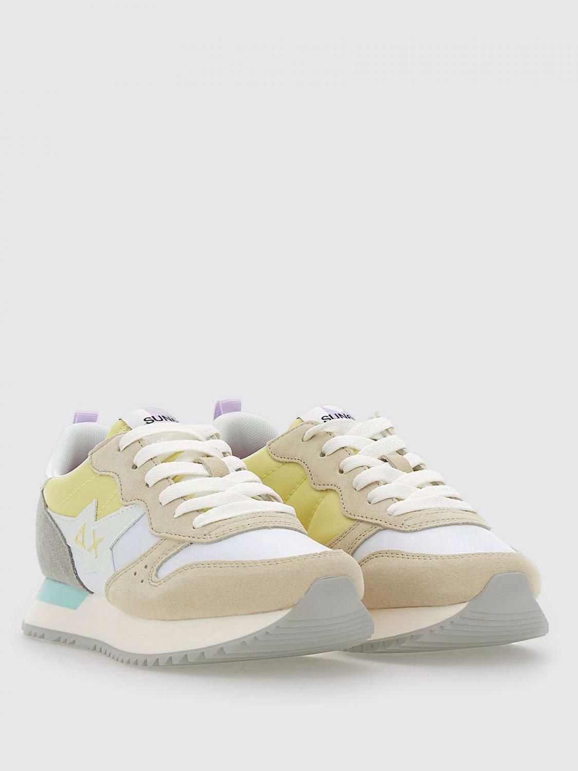 SUN68 SNEAKERS: Sneakers men SUN68, White - Img 2