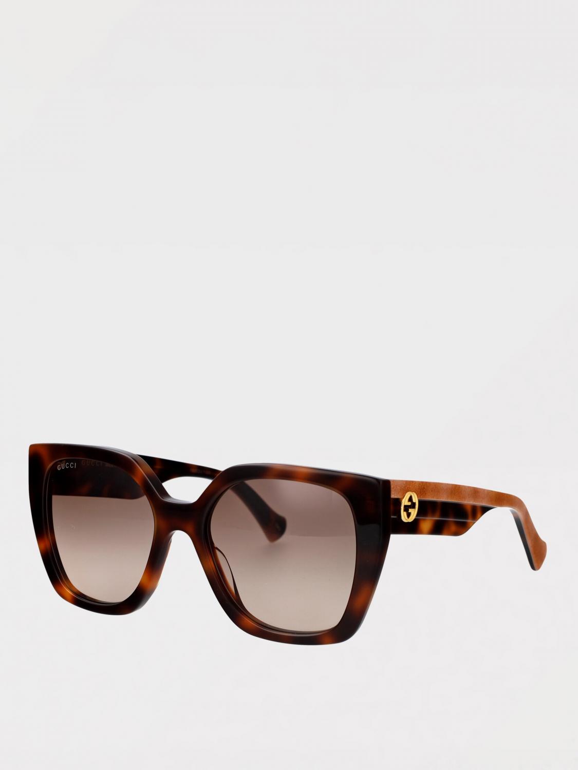 GUCCI OCCHIALI DA SOLE: Occhiali da sole GG1300S Gucci in acetato , Fantasia - Img 1