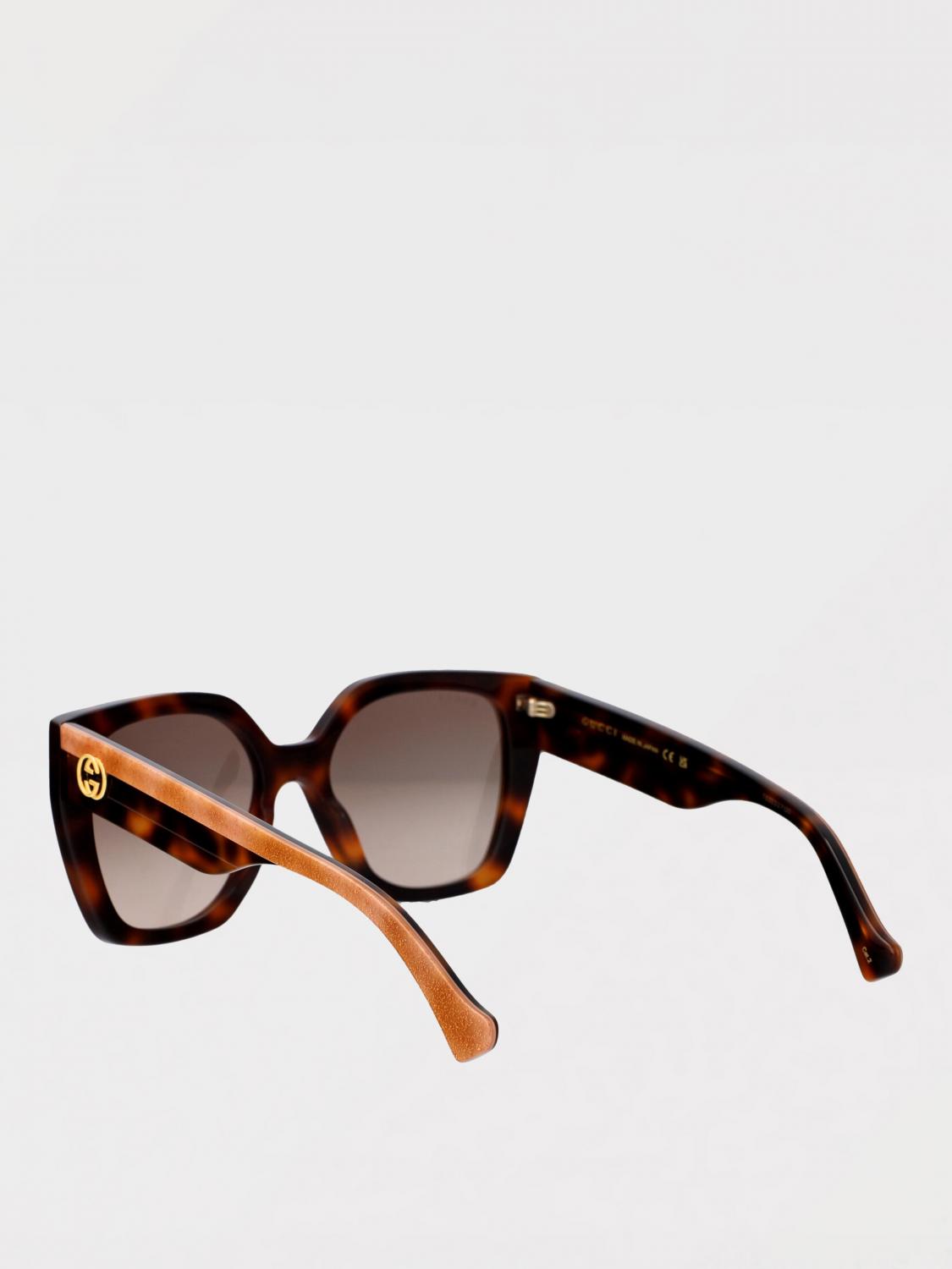 GUCCI OCCHIALI DA SOLE: Occhiali da sole GG1300S Gucci in acetato , Fantasia - Img 3