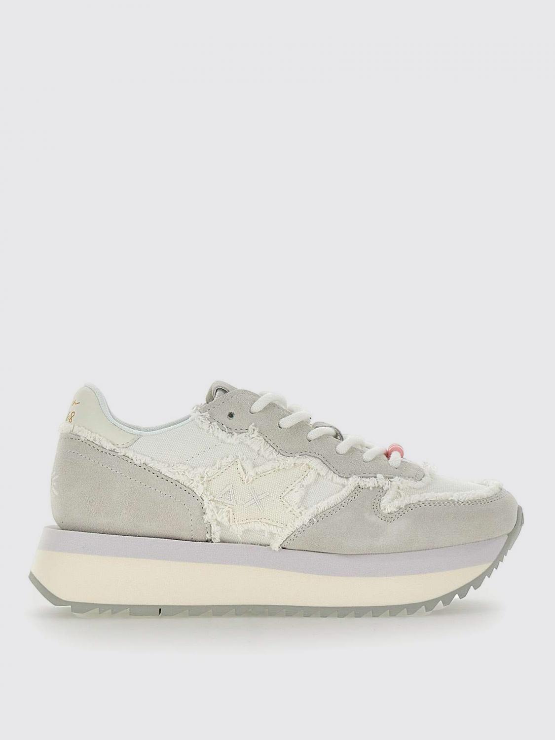 SUN68 SNEAKERS: Sneakers damen SUN68, Weiß - Img 1