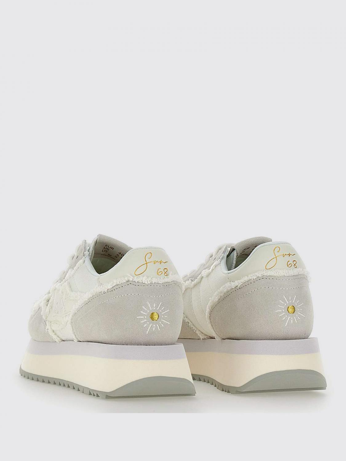 SUN68 SNEAKERS: Sneakers damen SUN68, Weiß - Img 3