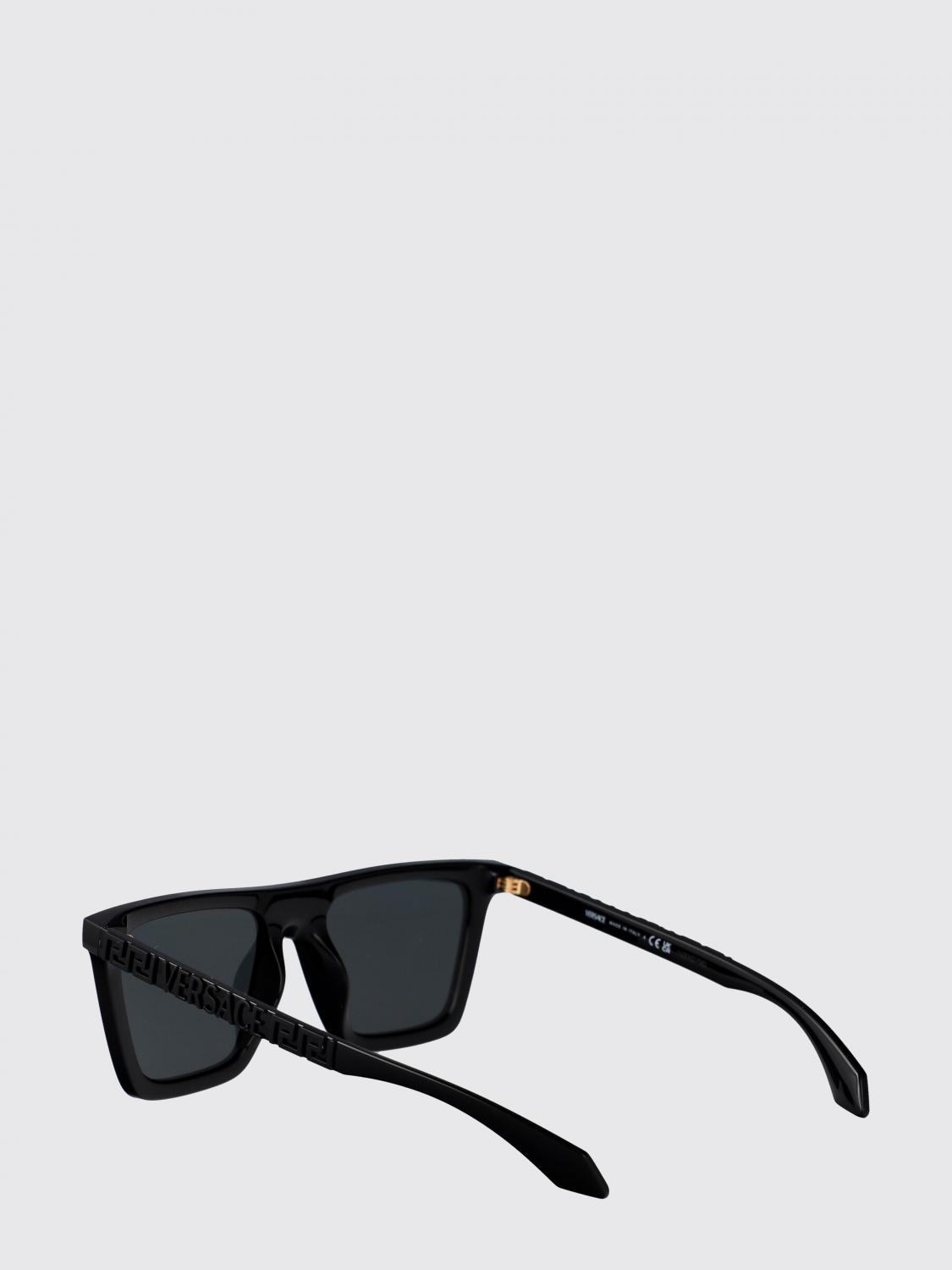 VERSACE OCCHIALI DA SOLE: Occhiali da sole 0VE4468U Versace in acetato , Nero - Img 4