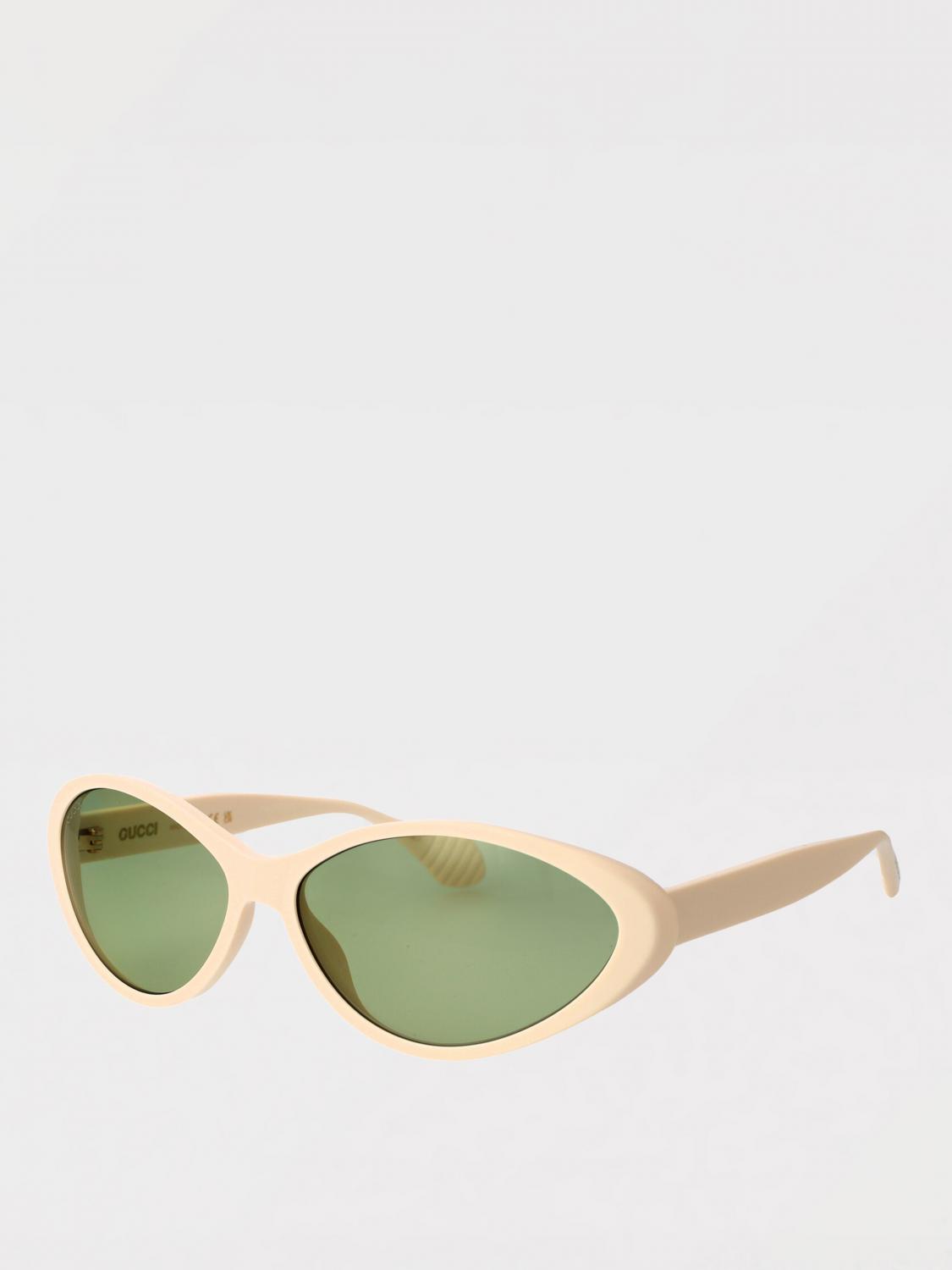 GUCCI OCCHIALI DA SOLE: Occhiali da sole GG1377S Gucci in acetato , Avorio - Img 1