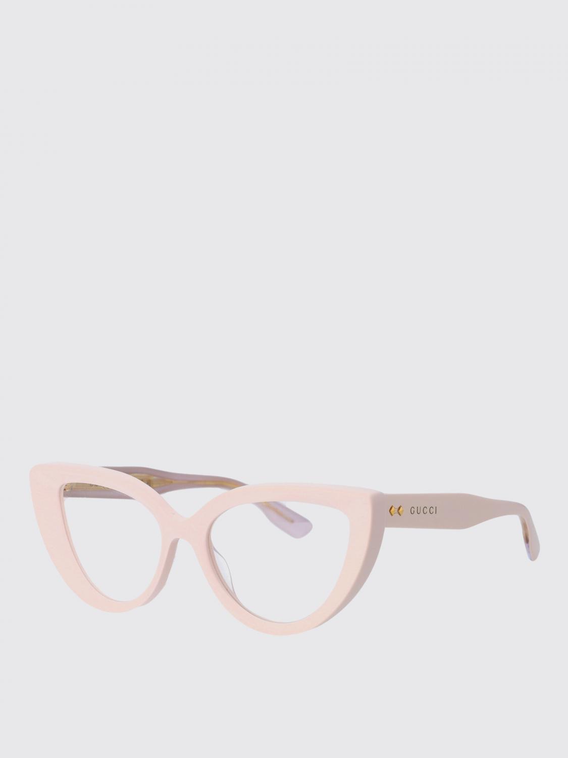 GUCCI メガネフレーム: Gucci アセテート 眼鏡, ホワイト - Img 1