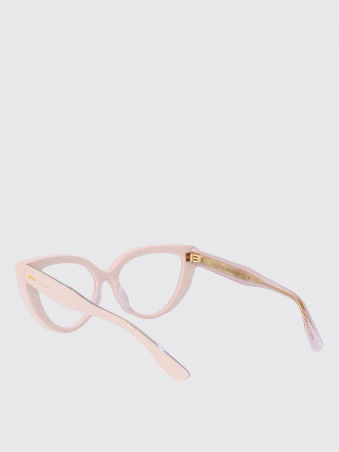GUCCI メガネフレーム: Gucci アセテート 眼鏡, ホワイト - Img 3